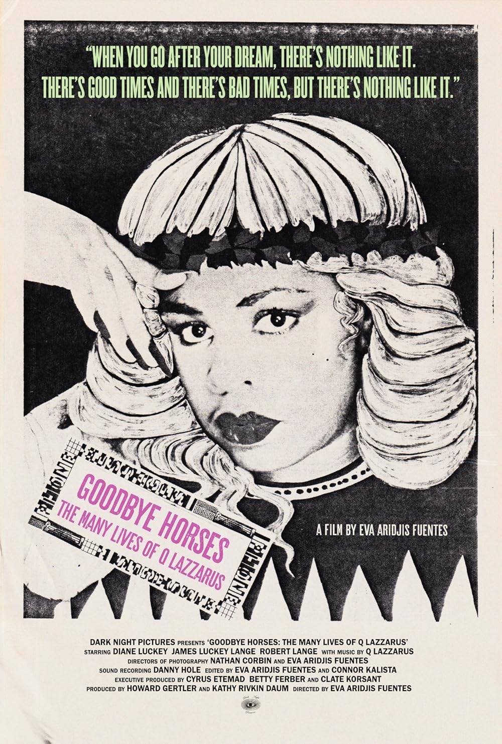 Poster de GOODBYE HORSES: THE MANY LIVES OF Q LAZZARUS
