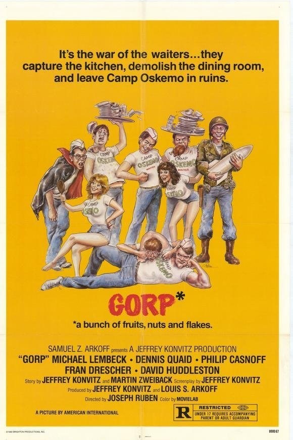 Poster de GORP en inglés