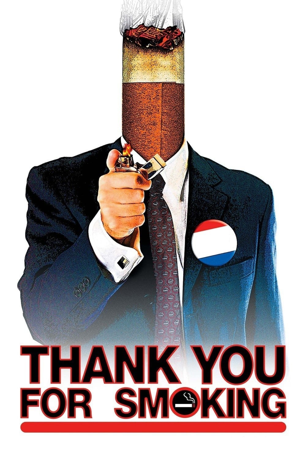 Poster de GRACIAS POR FUMAR en inglés