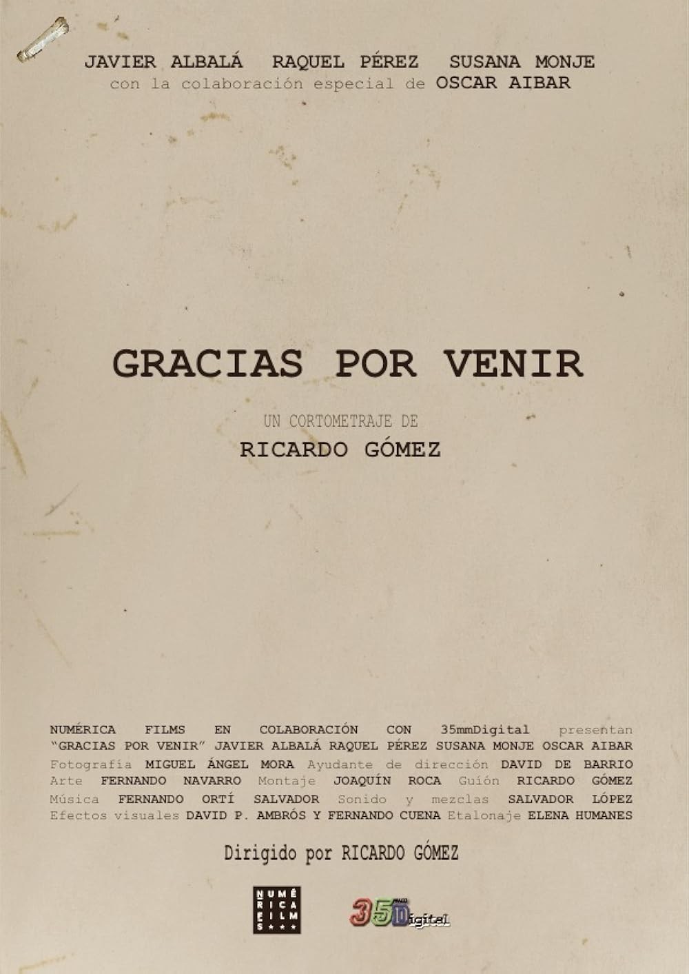 Poster de GRACIAS POR VENIR