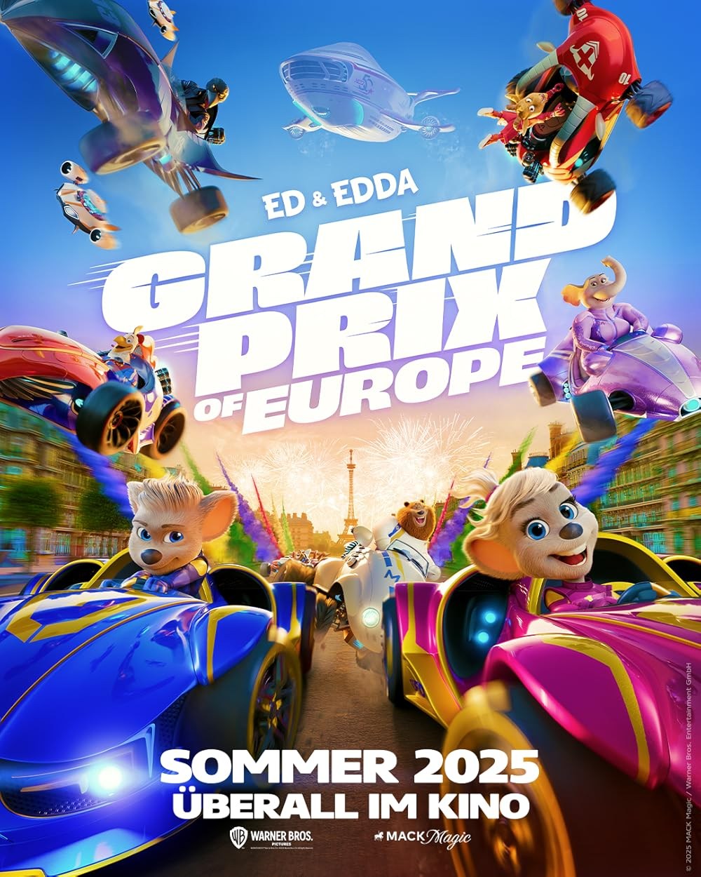Poster de EL GRAN PREMIO: A TODO GAS