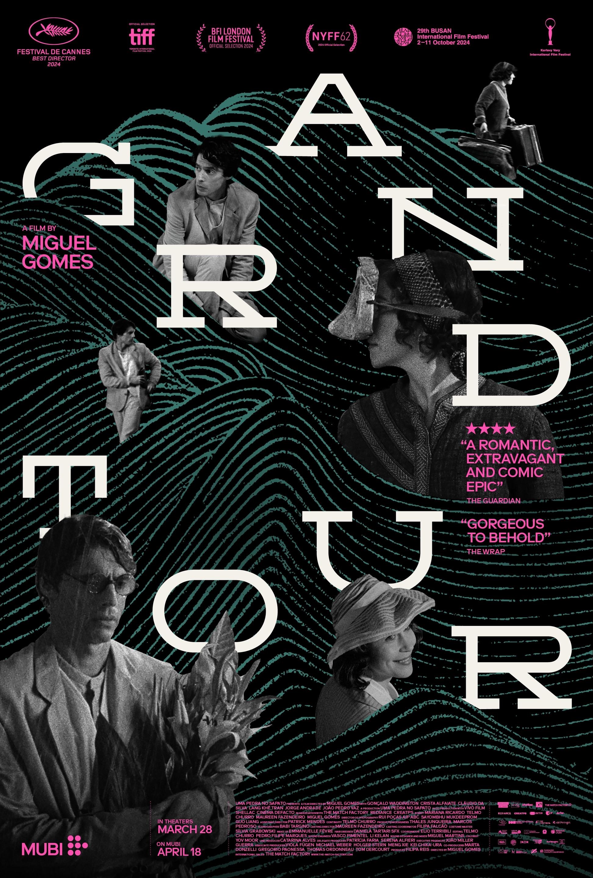 Poster de GRAND TOUR en inglés