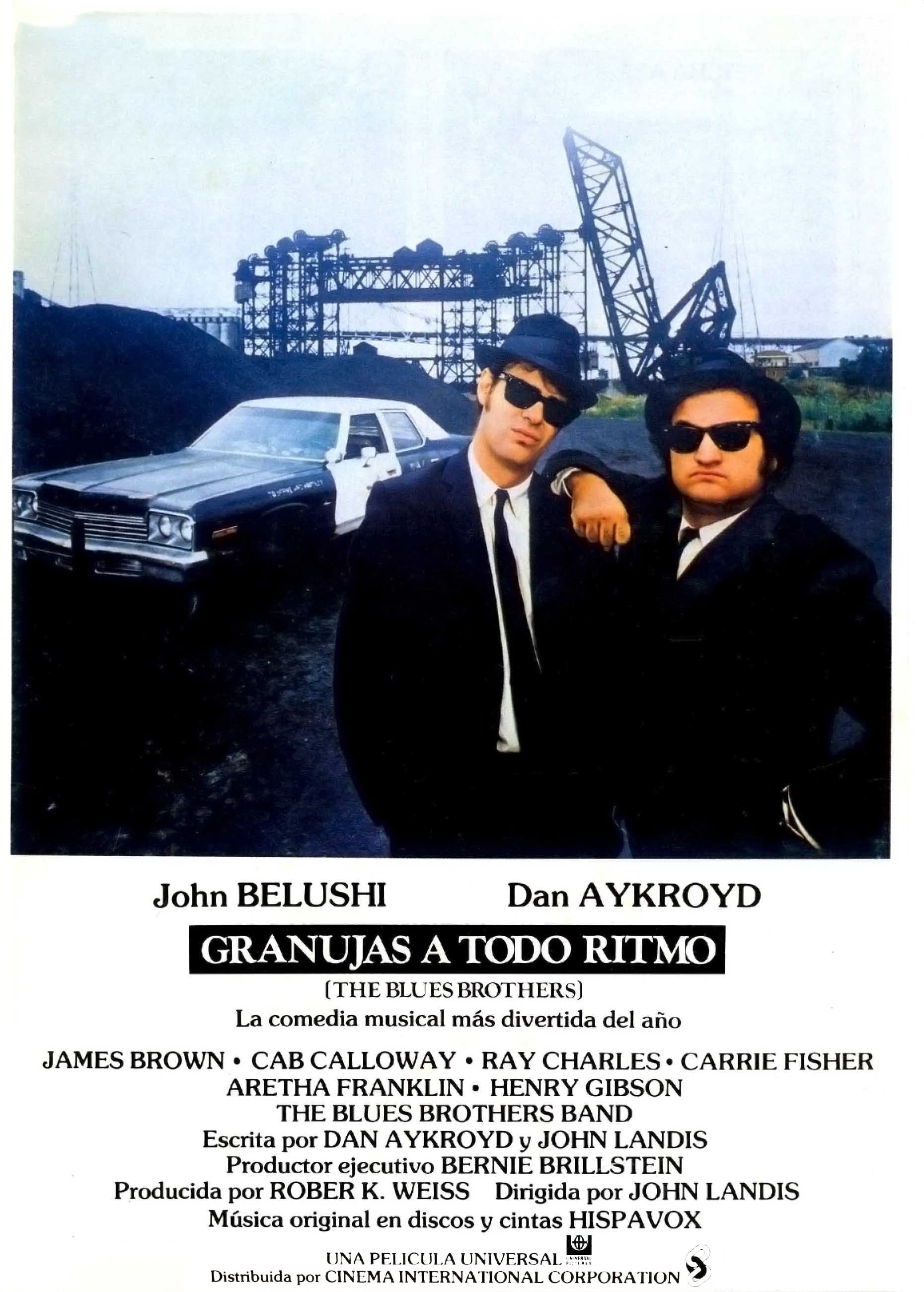 Poster de GRANUJAS A TODO RITMO (THE BLUES BROTHERS) en español