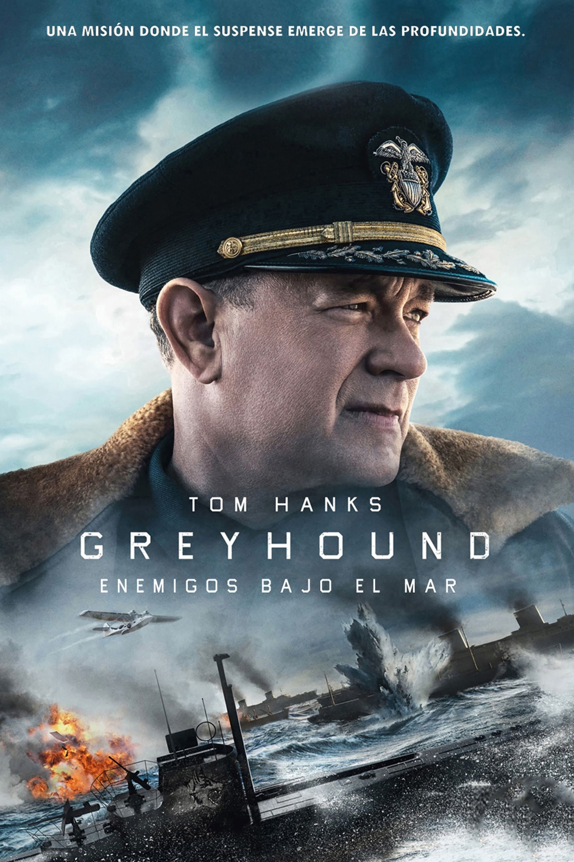 Poster de GREYHOUND: ENEMIGOS BAJO EL MAR en español