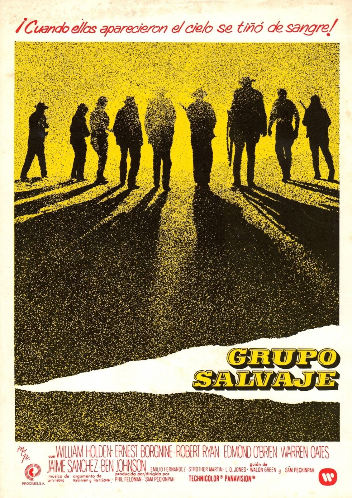 Poster de GRUPO SALVAJE en español