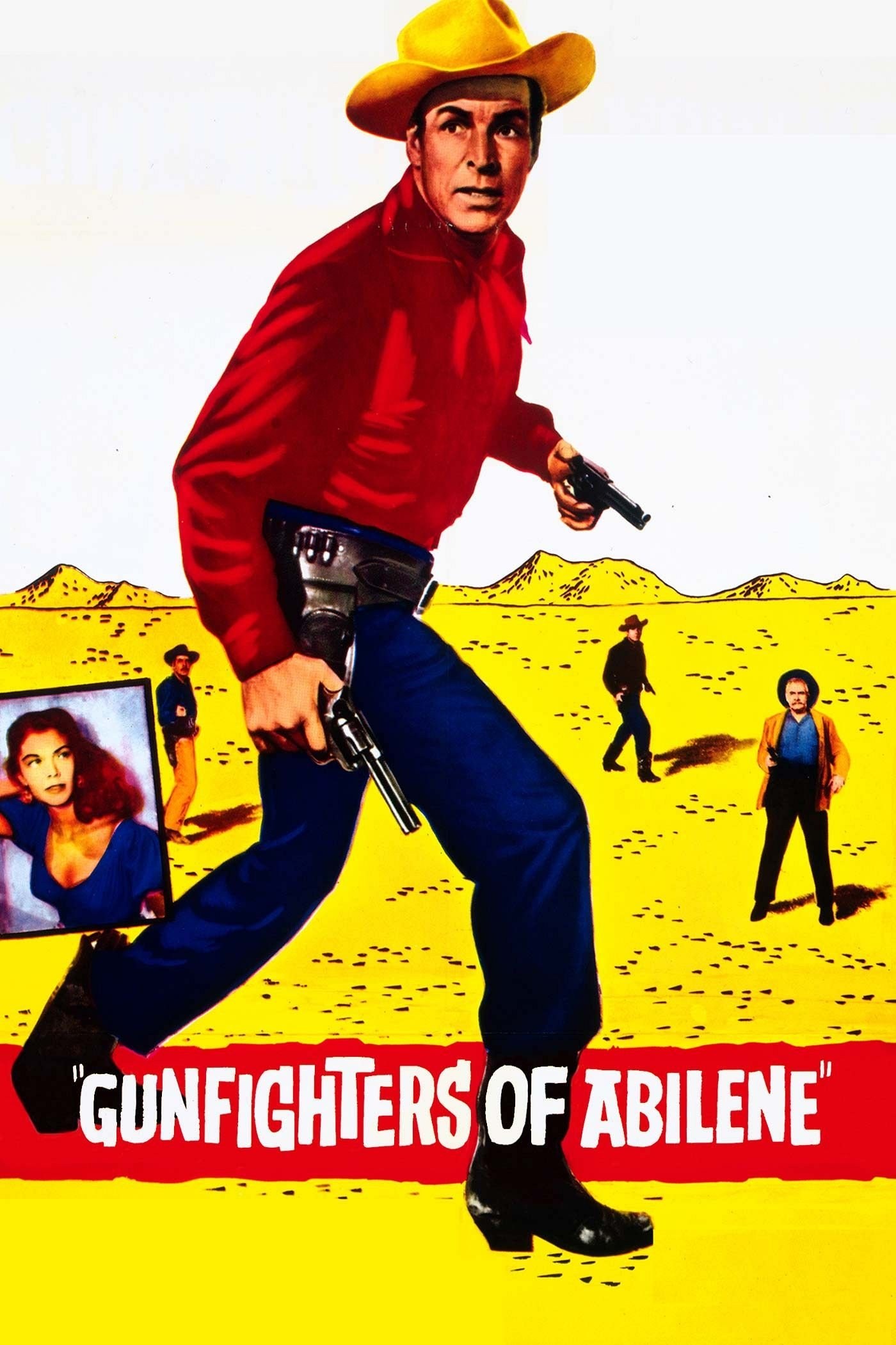 Poster de GUNFIGHTERS OF ABILENE en inglés