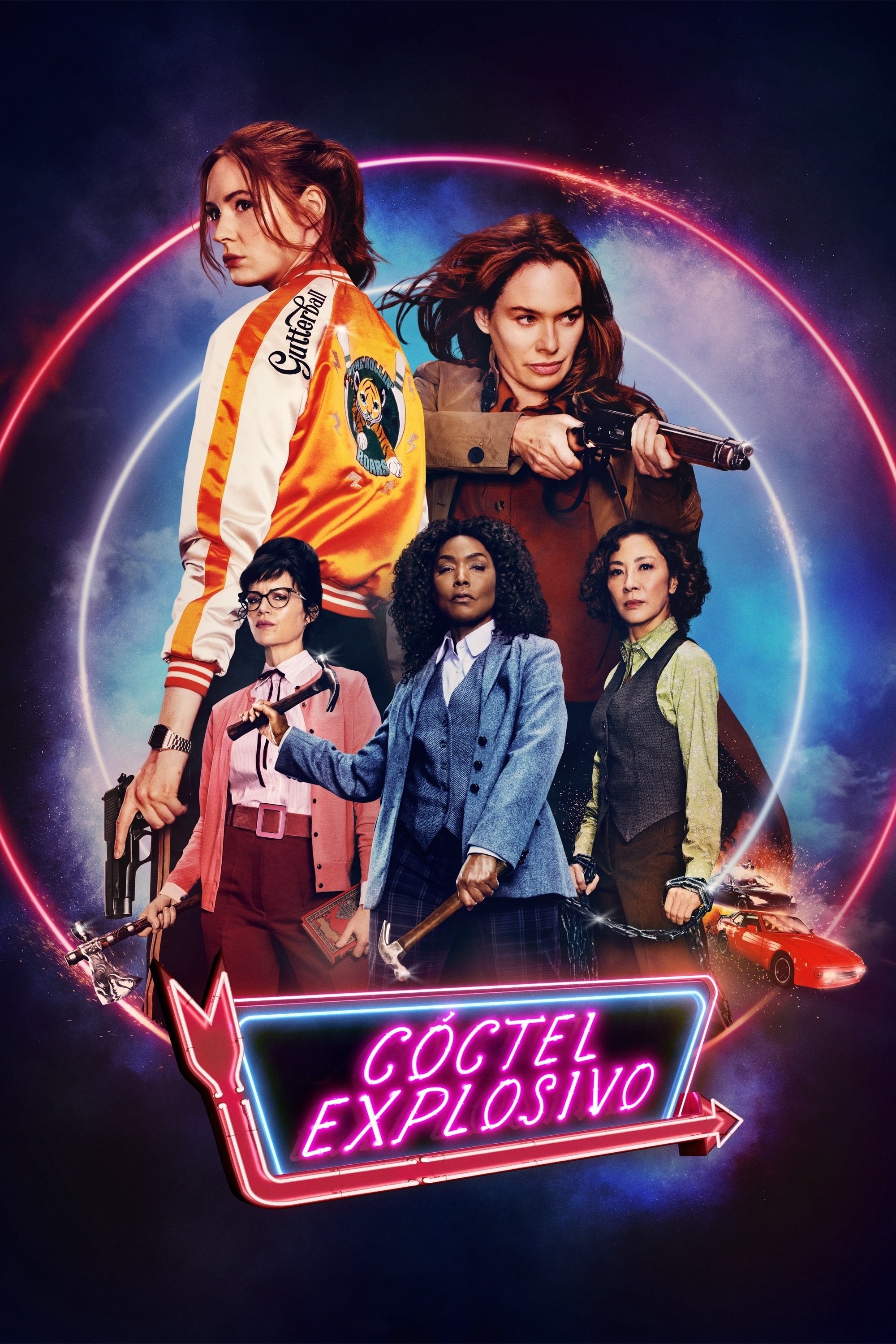 Poster de GUNPOWDER MILKSHAKE (CÓCTEL EXPLOSIVO) en español