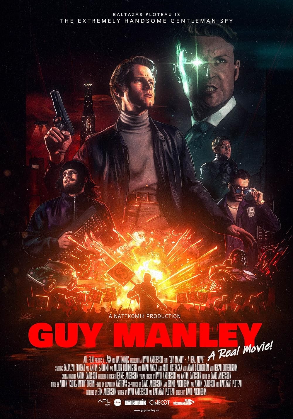 Poster de GUY MANLEY: A REAL MOVIE