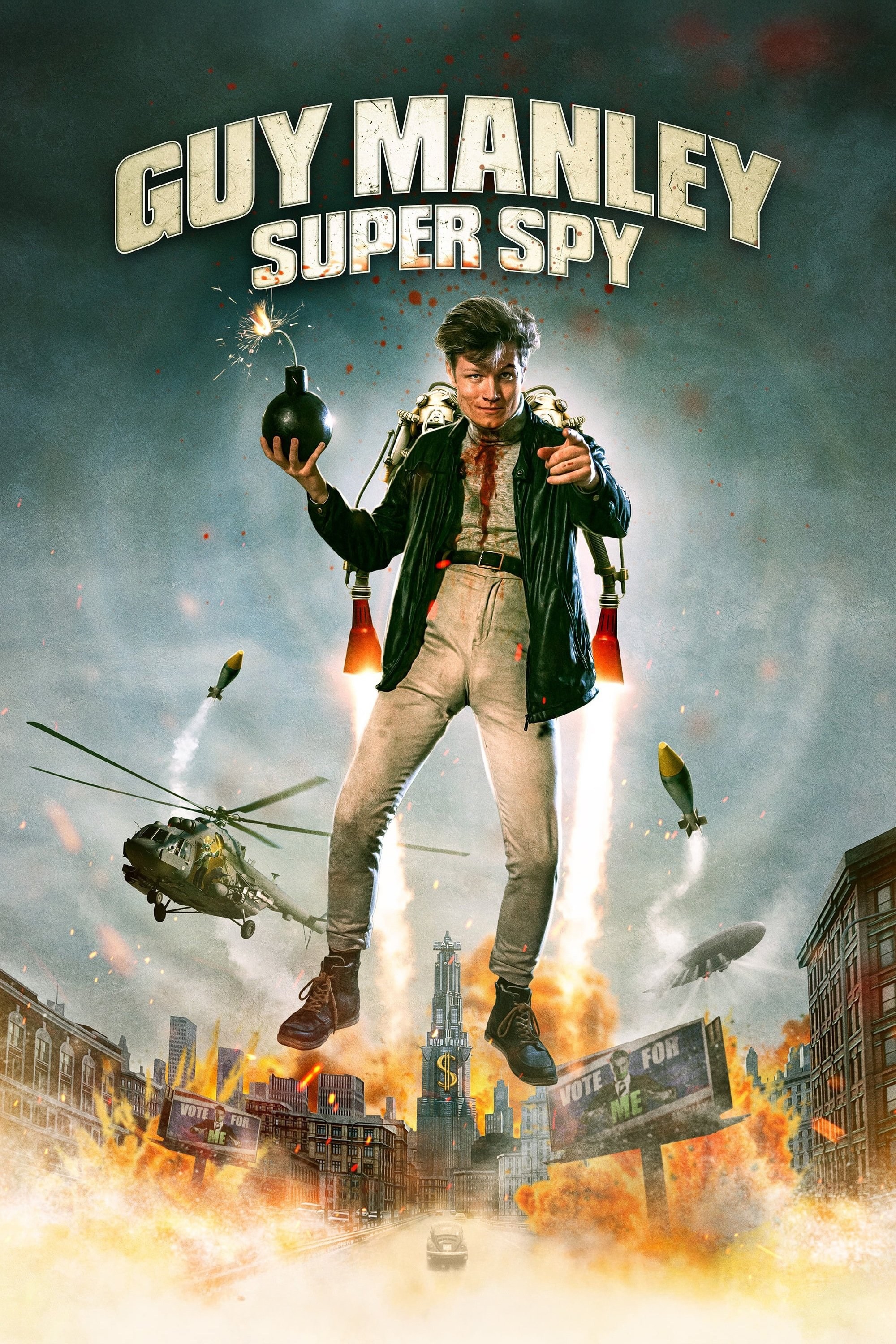 Poster de GUY MANLEY: A REAL MOVIE en inglés