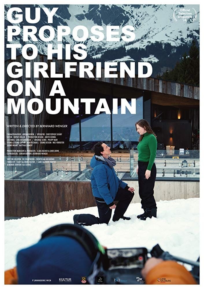 Poster de CHICO SE DECLARA A SU NOVIA EN MONTAÑA