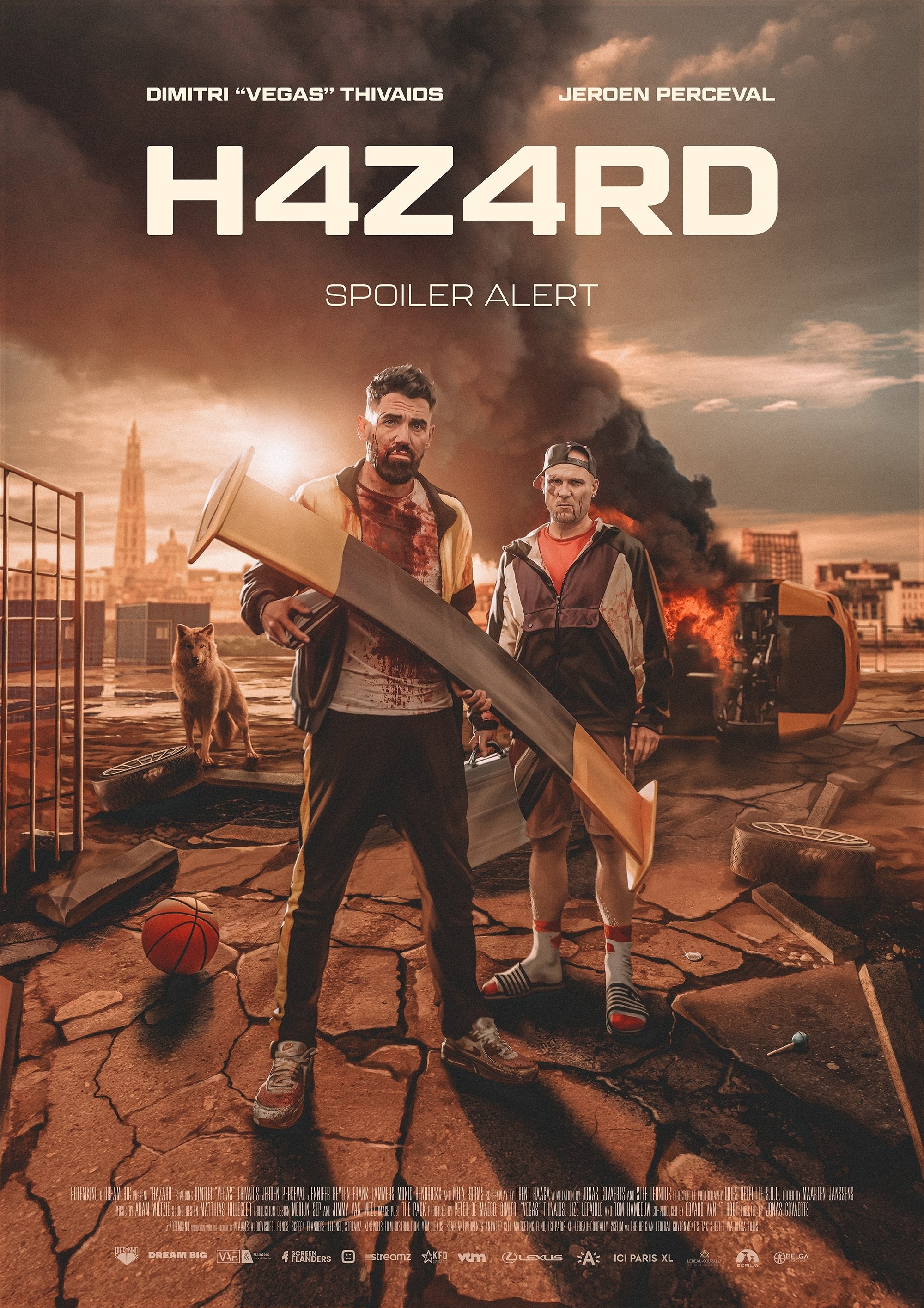 Poster de H4Z4RD en inglés