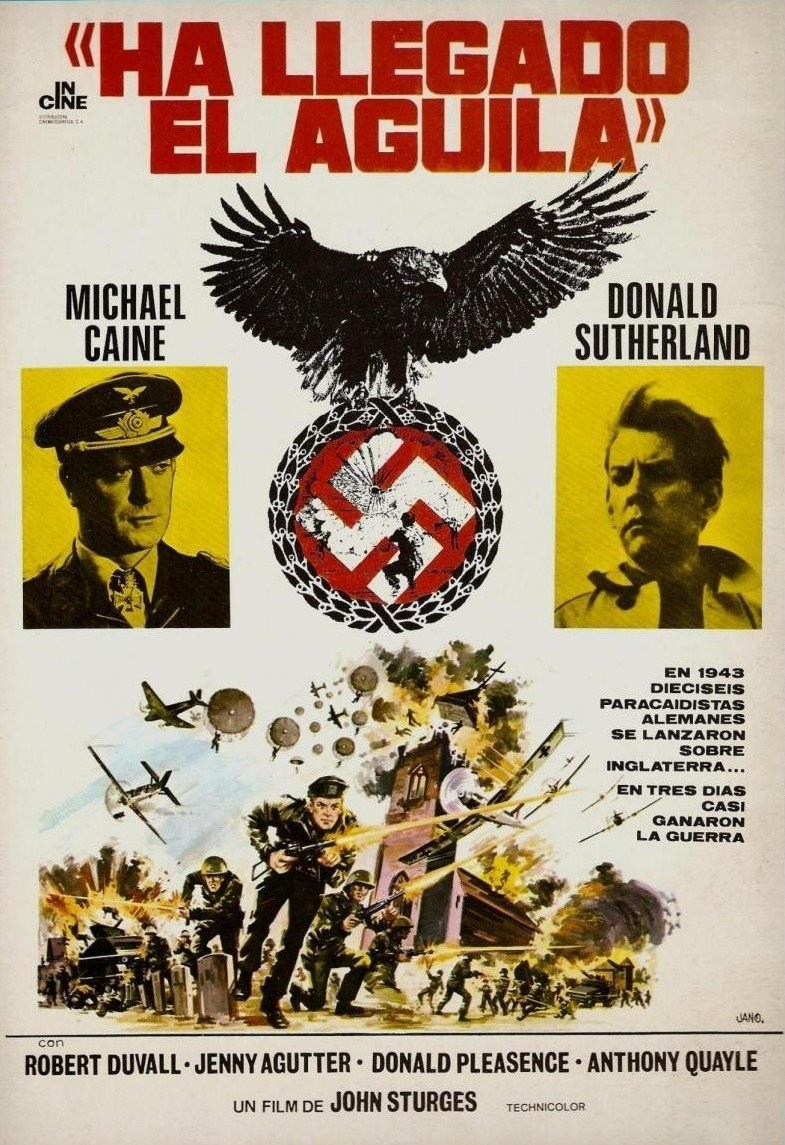 Poster de HA LLEGADO EL ÁGUILA en español