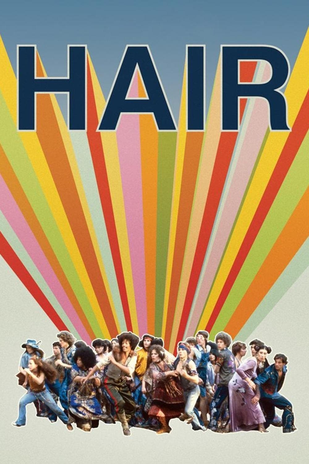 Poster de HAIR en inglés