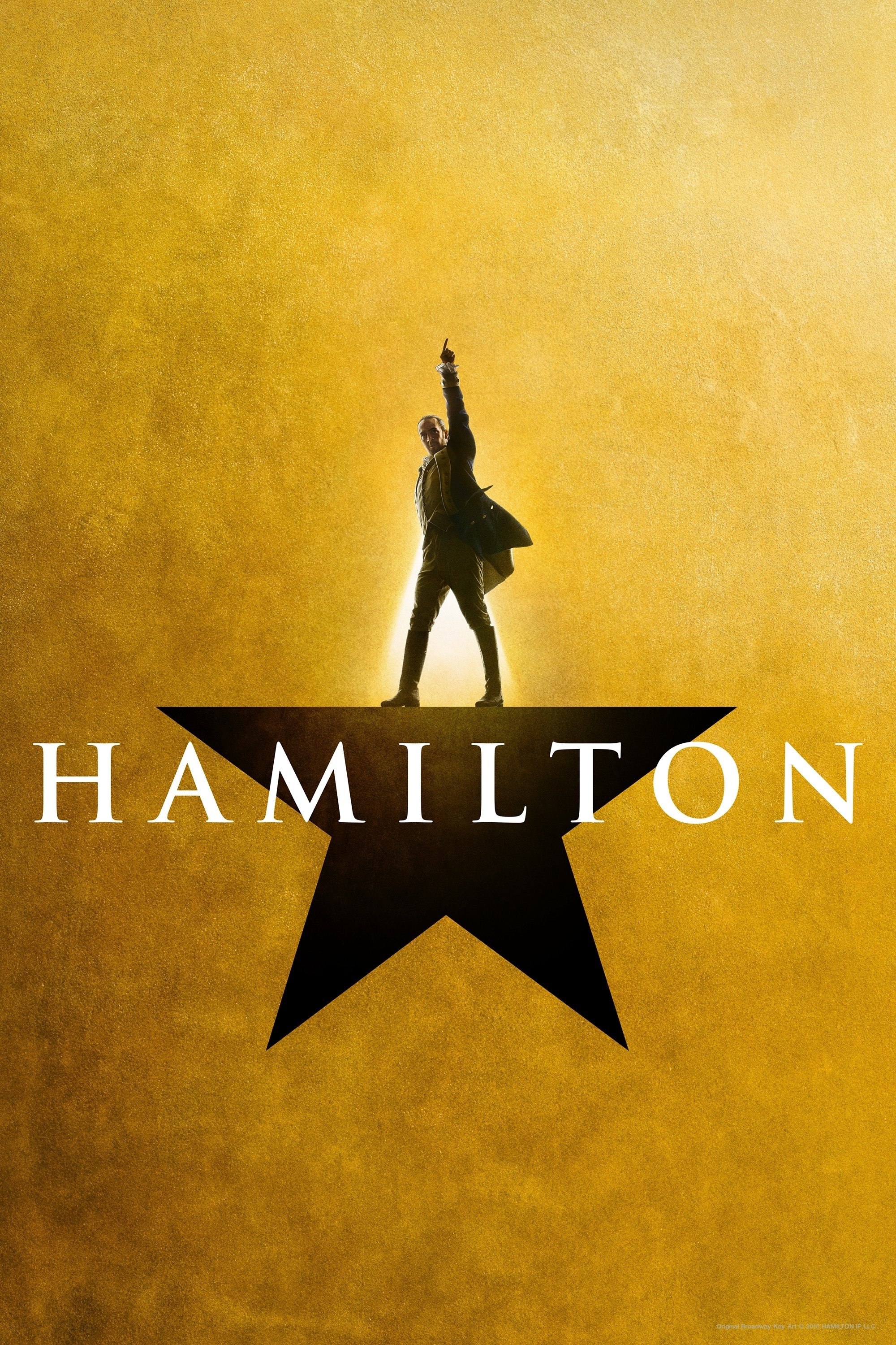 Poster de HAMILTON en inglés