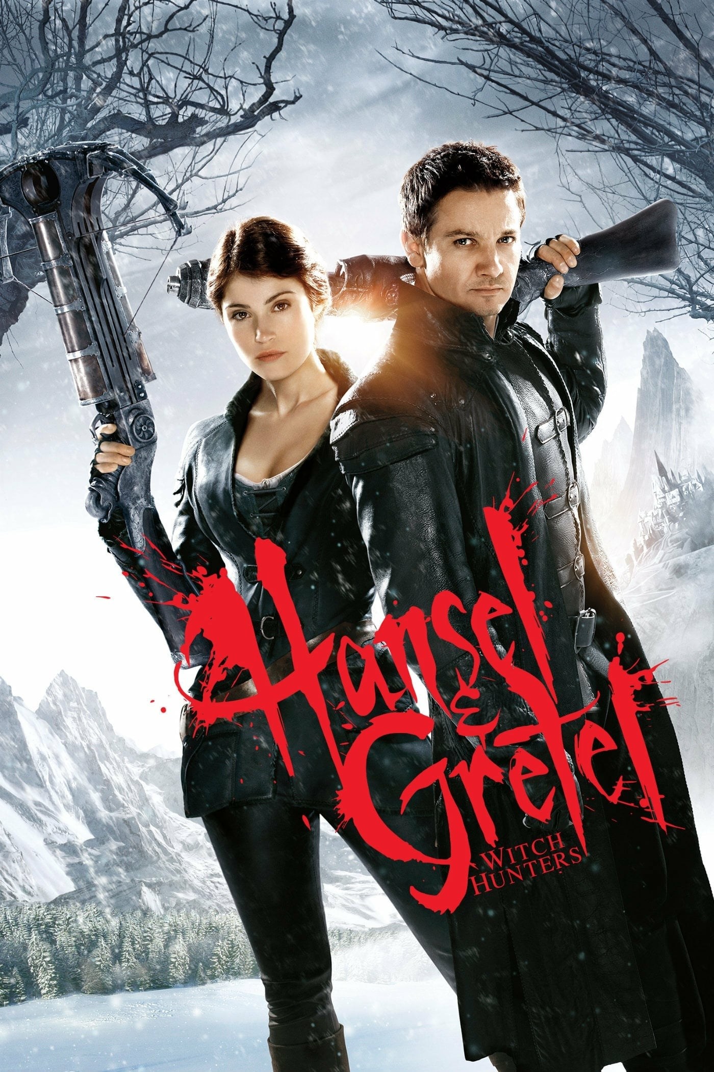 Poster de HANSEL Y GRETEL: CAZADORES DE BRUJAS en inglés