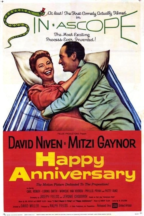 Poster de HAPPY ANNIVERSARY en inglés
