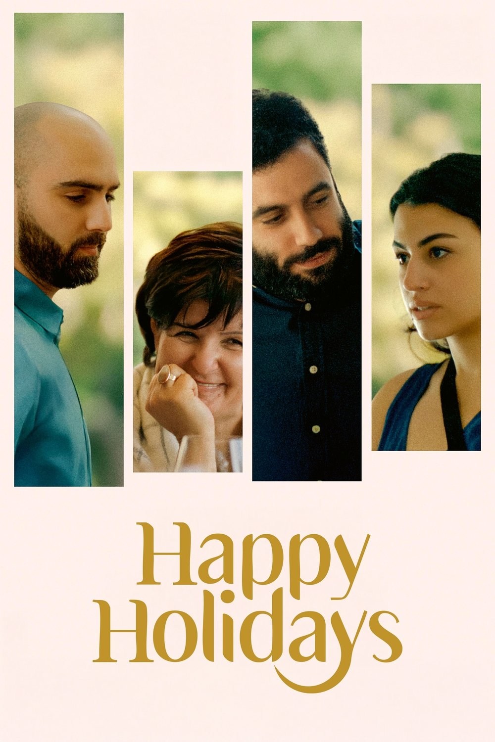 Poster de HAPPY HOLIDAYS en inglés