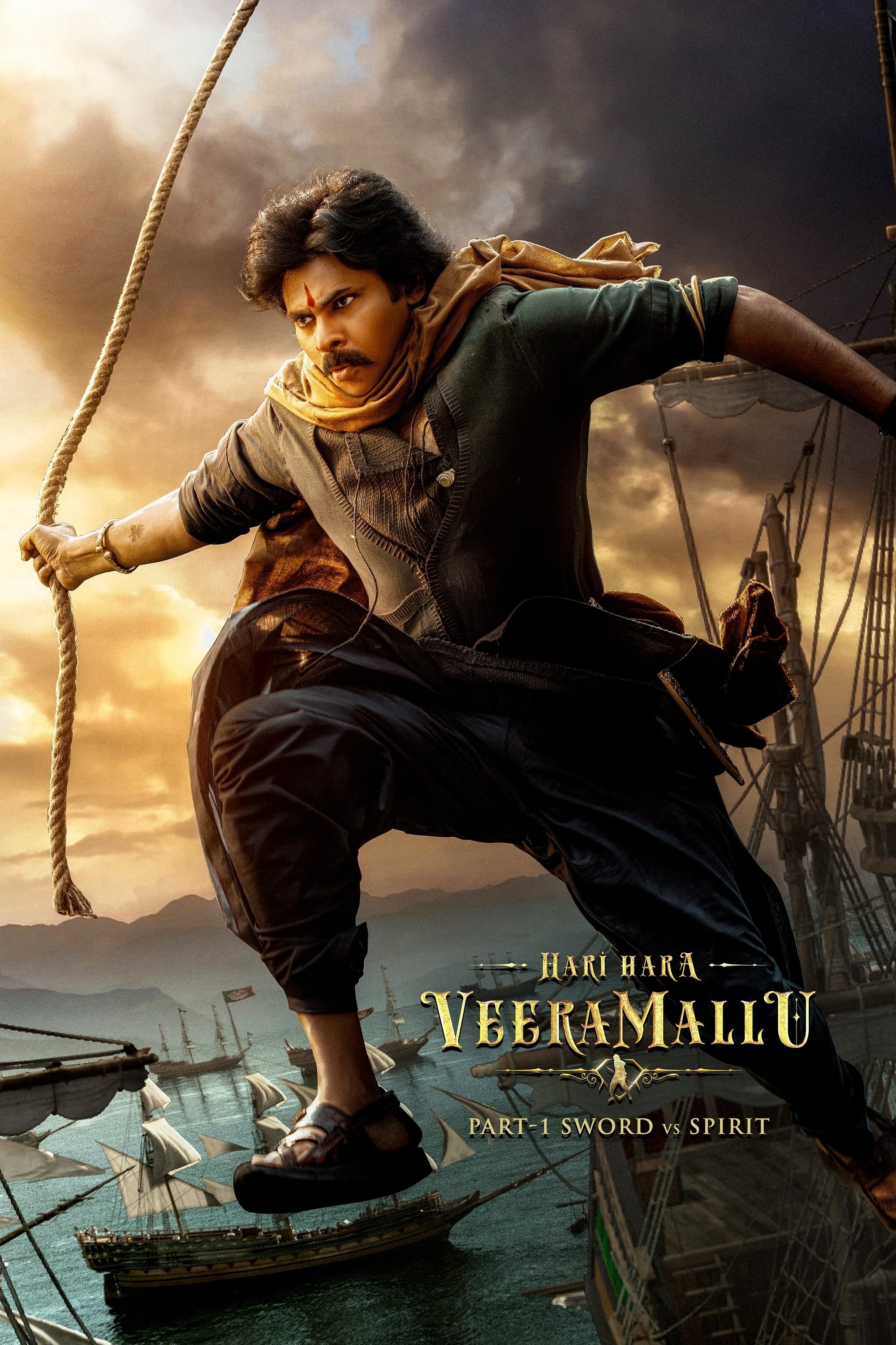 Poster de HARI HARA VEERA MALLU PART 1: SWORD VS SPIRIT