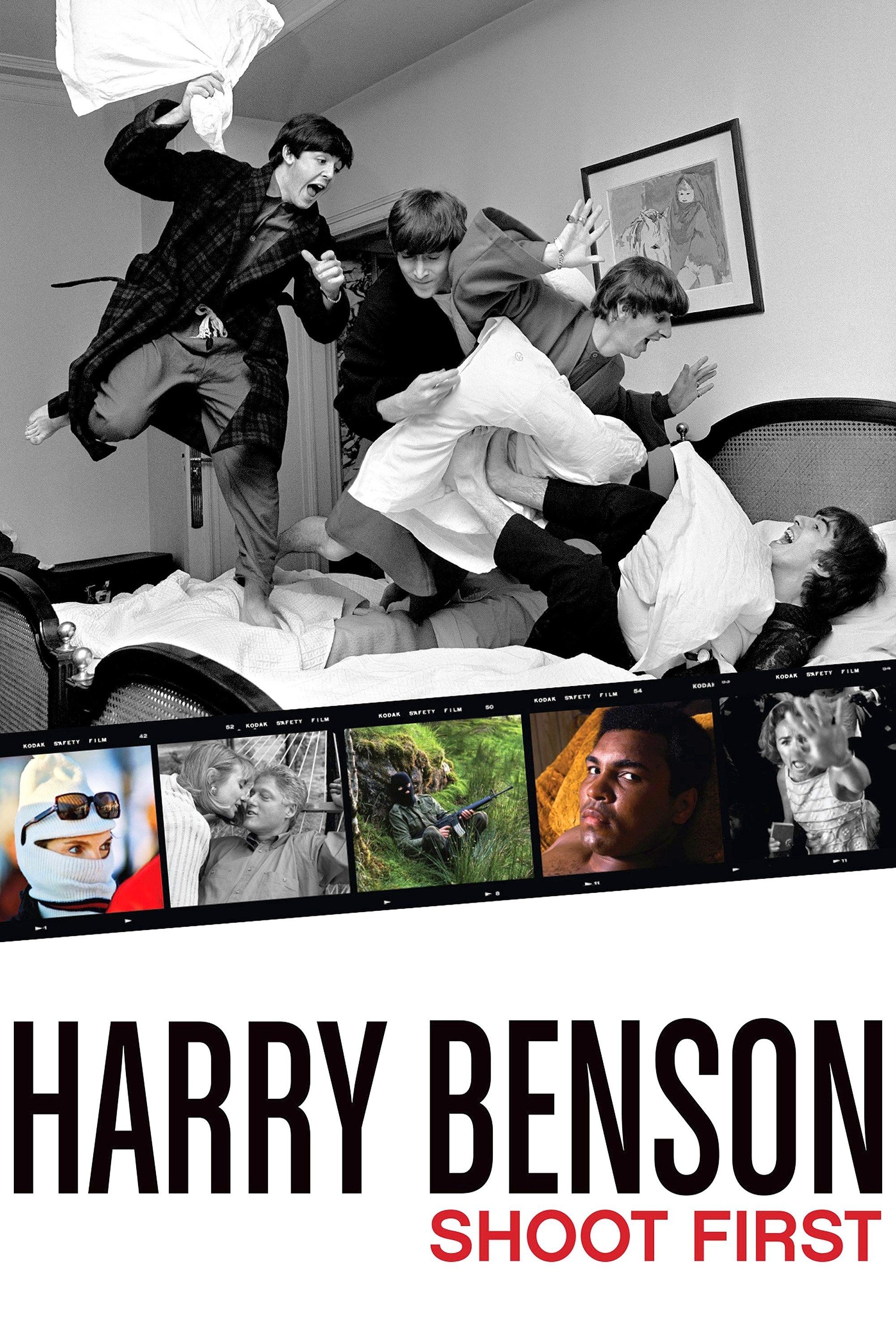 Poster de HARRY BENSON: DISPARA PRIMERO en inglés