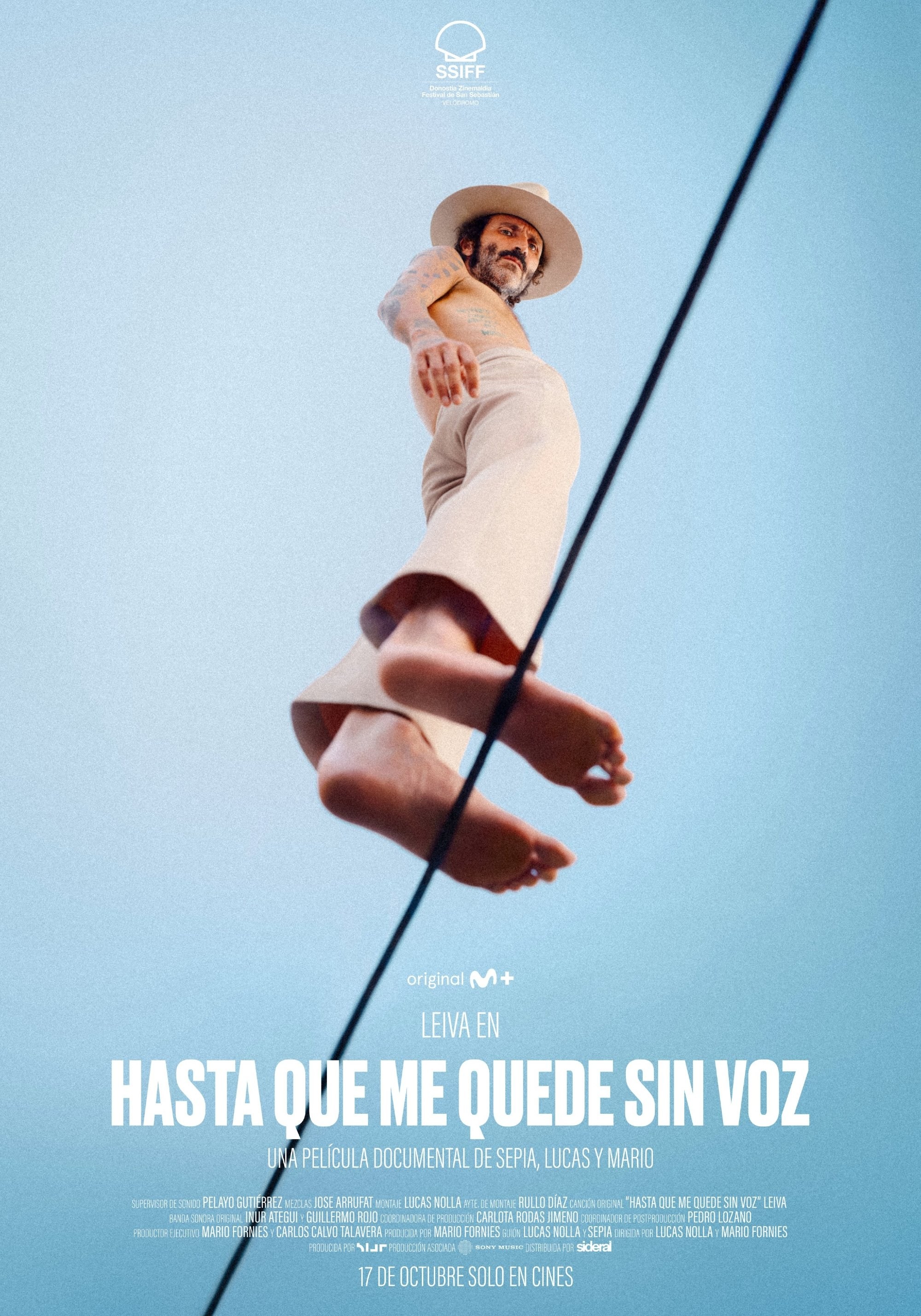 Poster de HASTA QUE ME QUEDE SIN VOZ en español