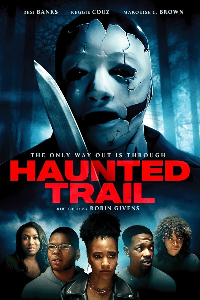 Poster de HAUNTED TRAIL en inglés