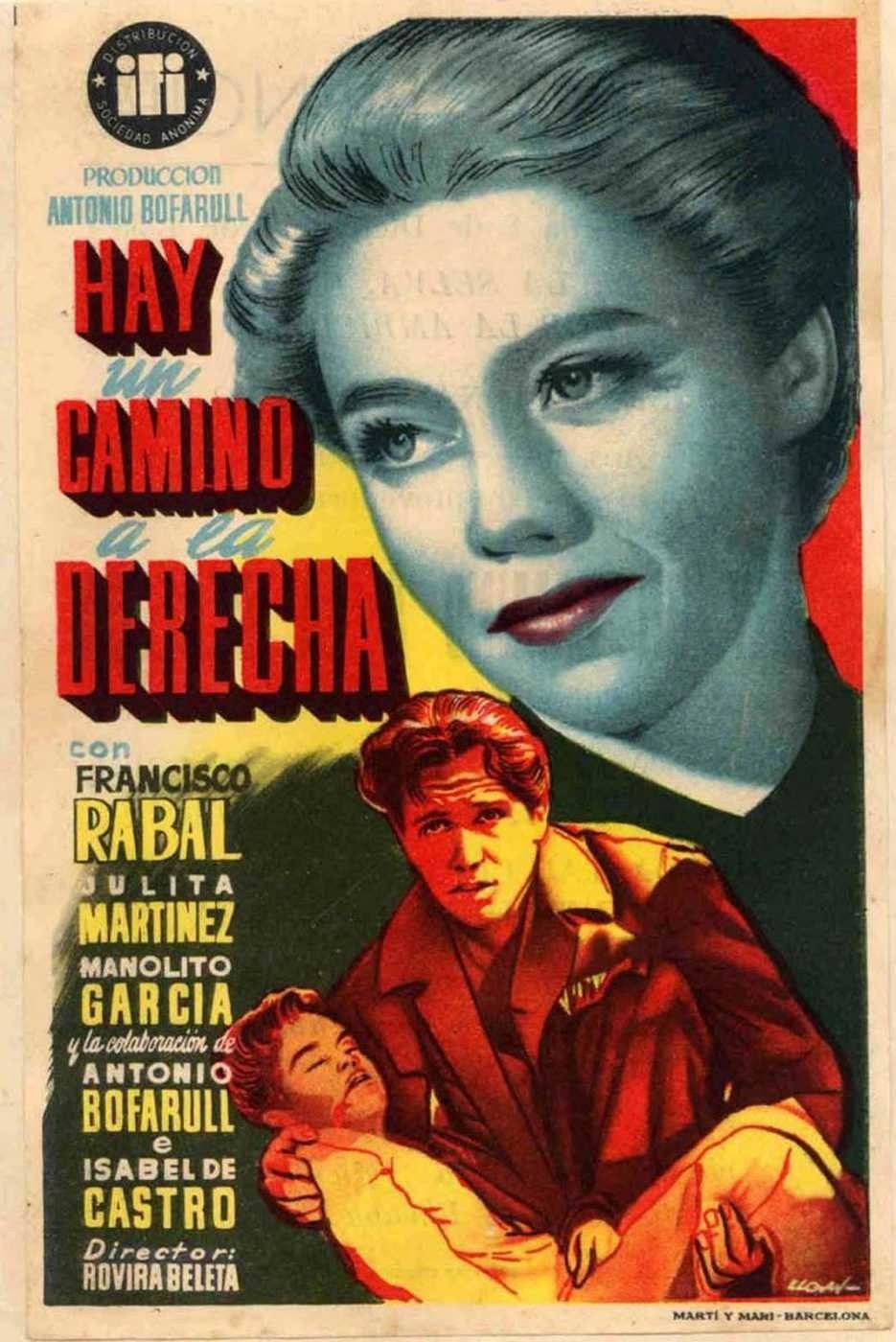Poster de HAY UN CAMINO A LA DERECHA en español