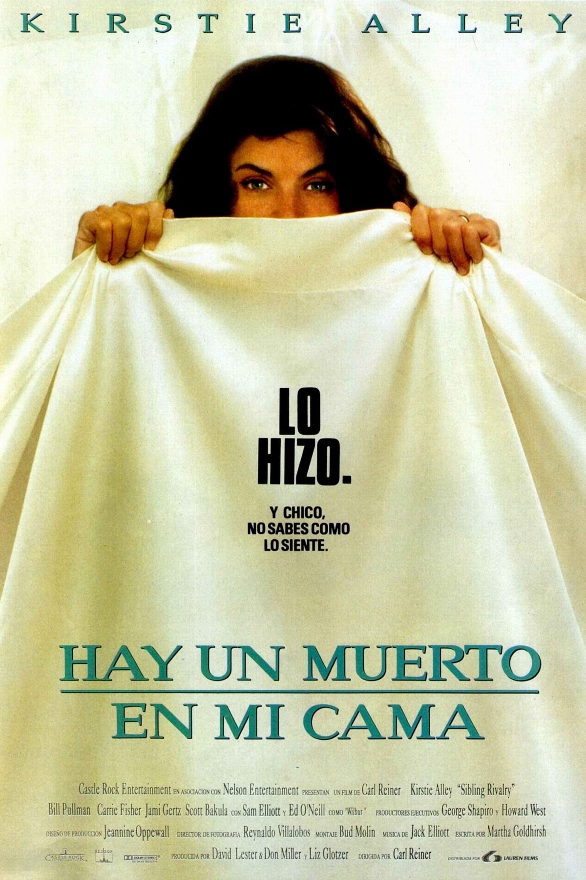 Poster de HAY UN MUERTO EN MI CAMA en español