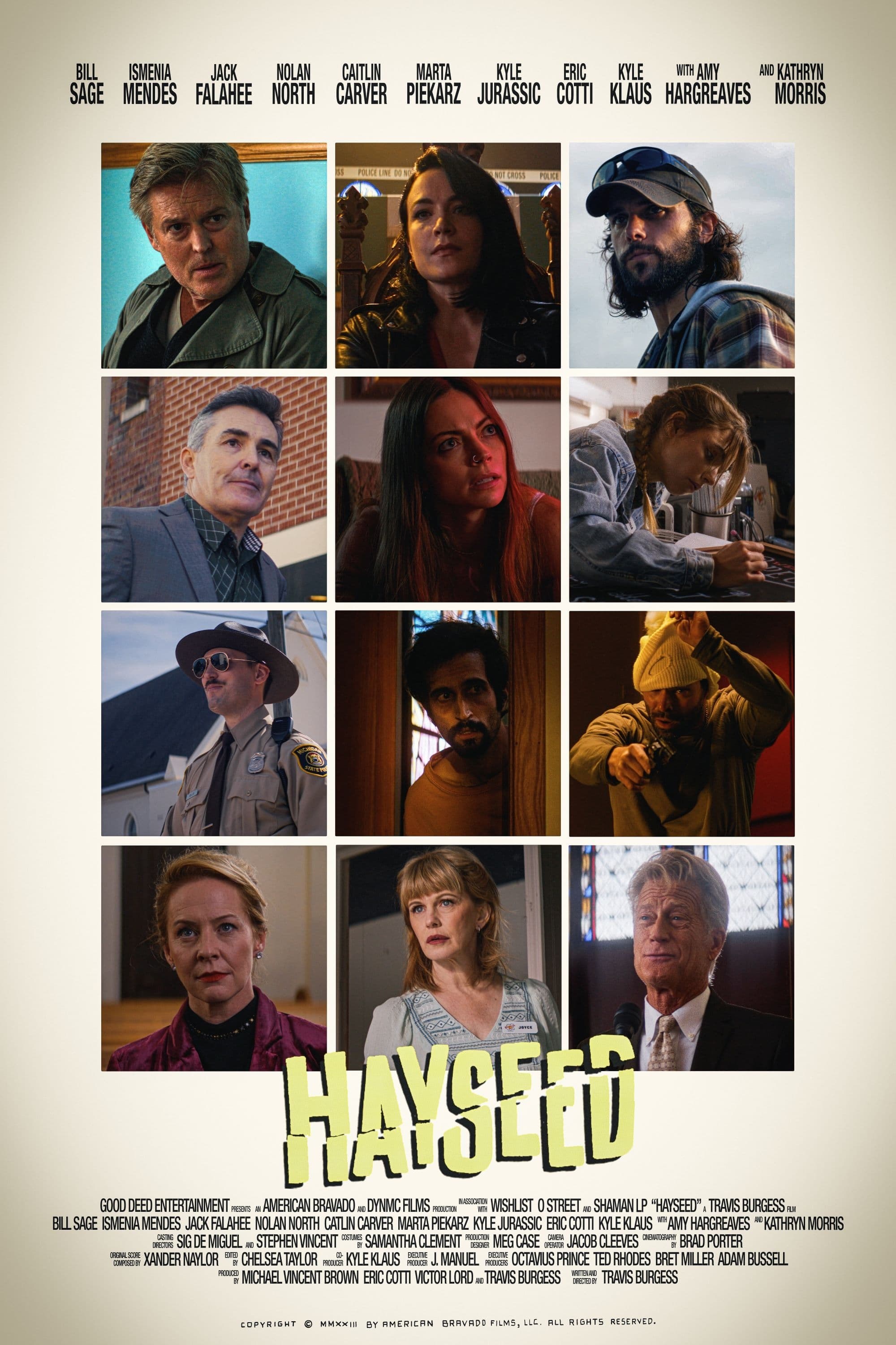 Poster de HAYSEED en inglés