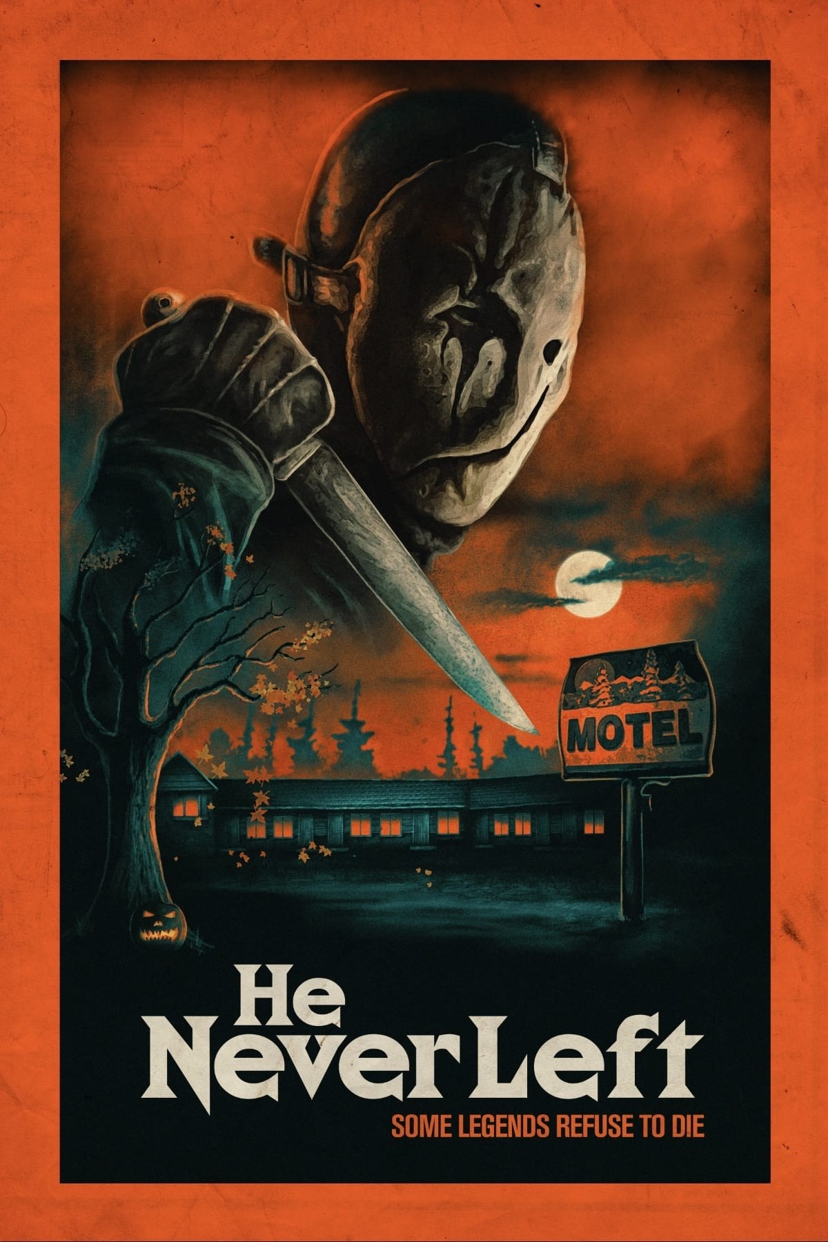 Poster de HE NEVER LEFT