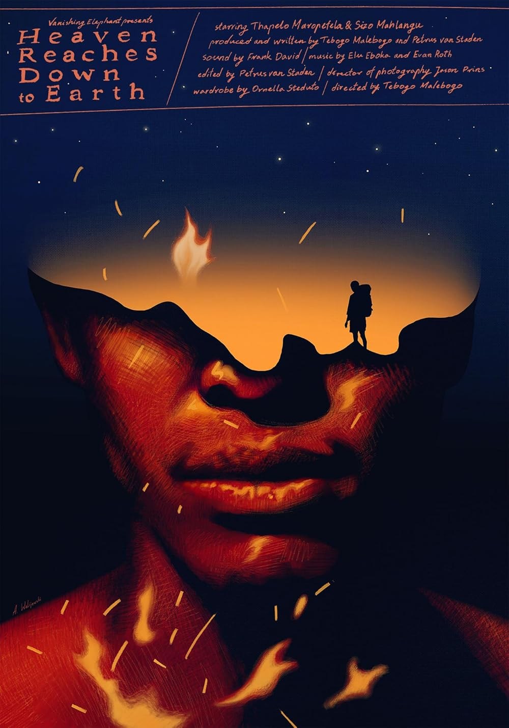 Poster de HEAVEN REACHES DOWN TO EARTH