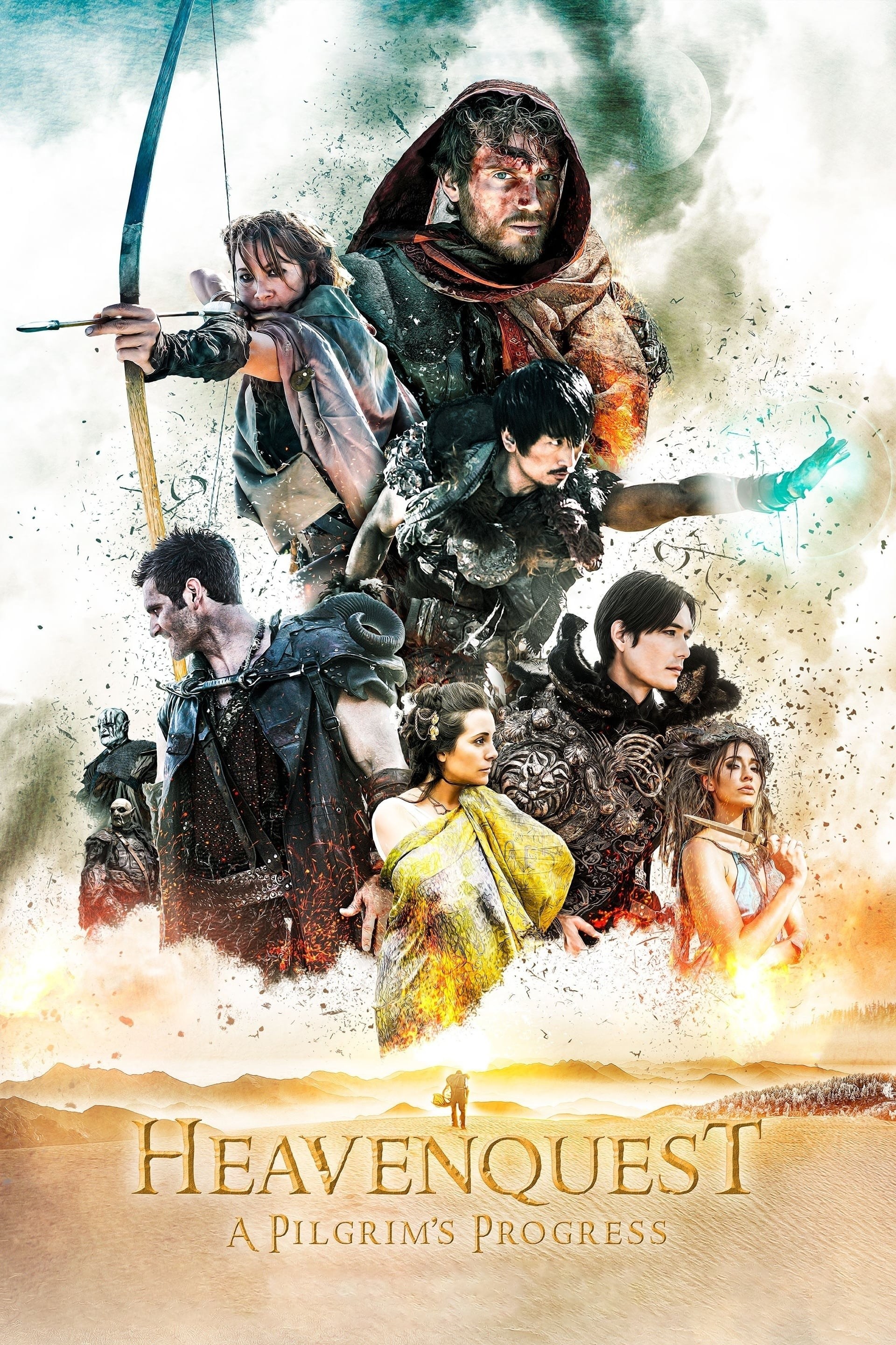 Poster de HEAVENQUEST: A PILGRIM'S PROGRESS en inglés