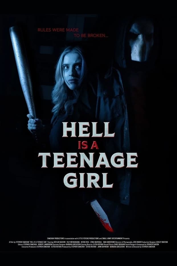 Poster de HELL IS A TEENAGE GIRL en inglés