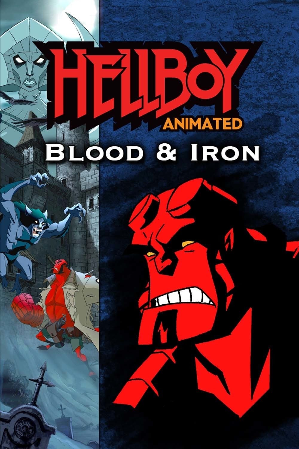 Poster de HELLBOY ANIMATED: BLOOD AND IRON en inglés