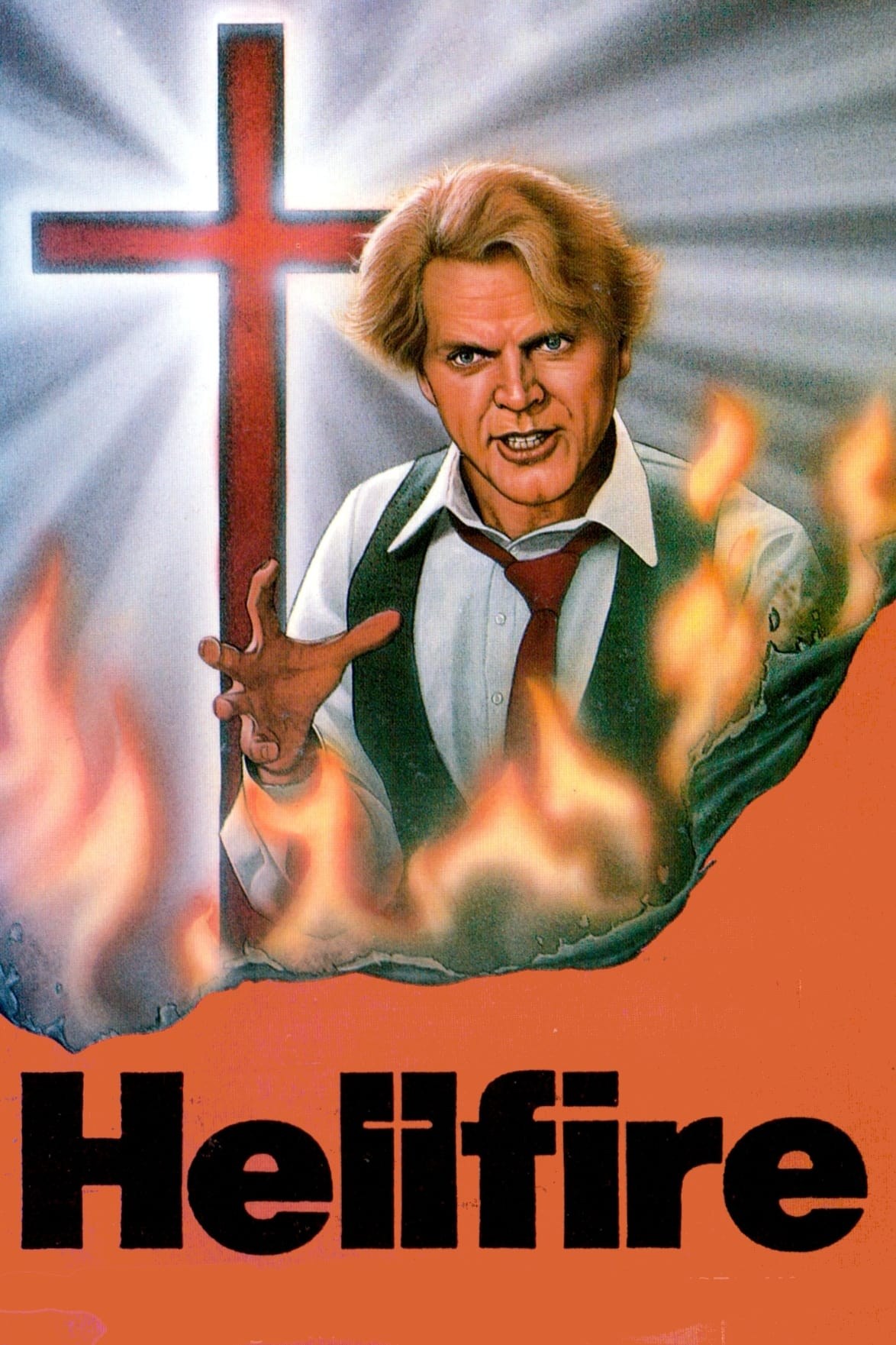 Poster de HELLFIRE en inglés