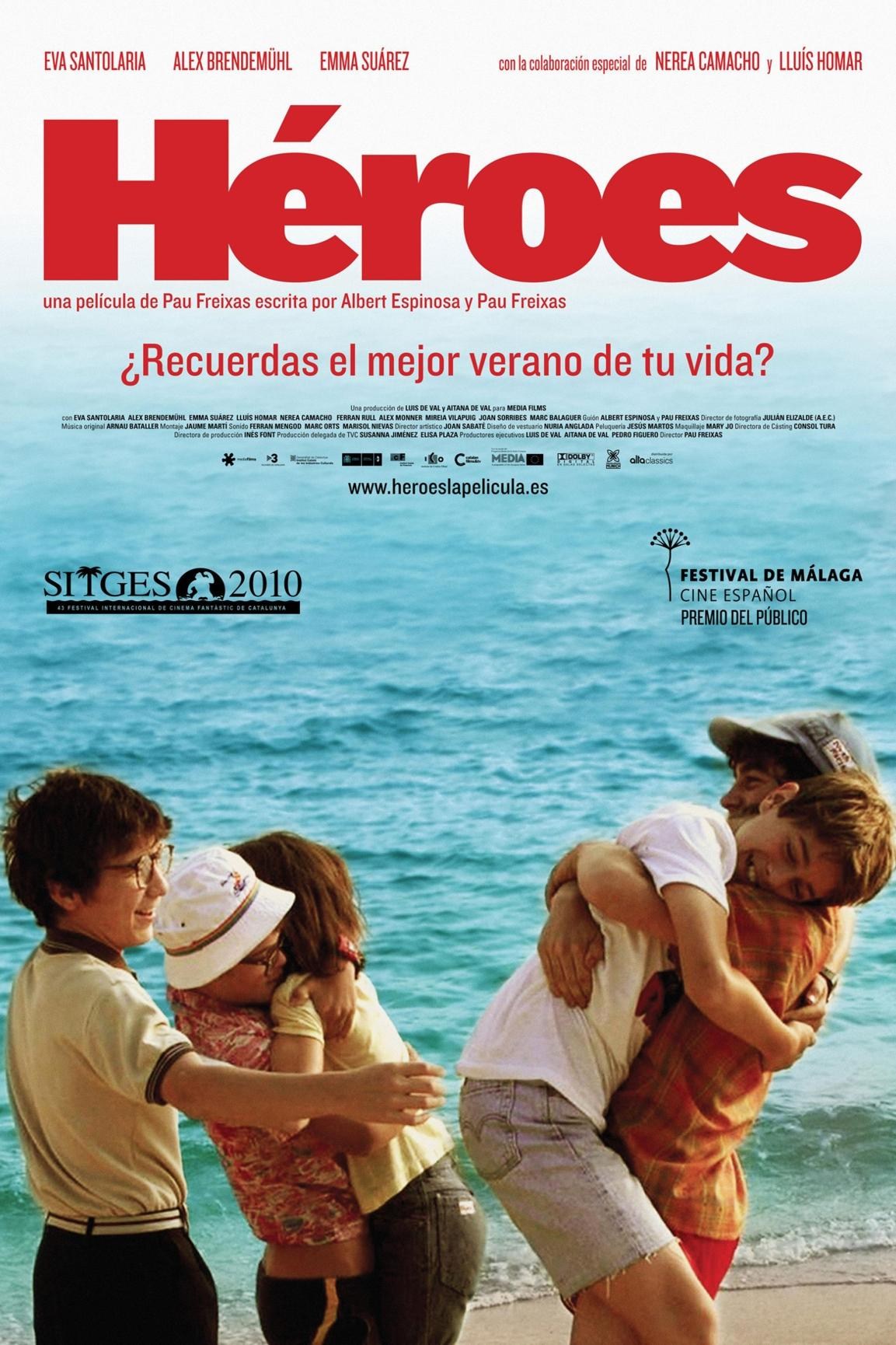 Poster de HÉROES en español
