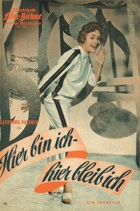 Hier bin ich - hier bleib' ich