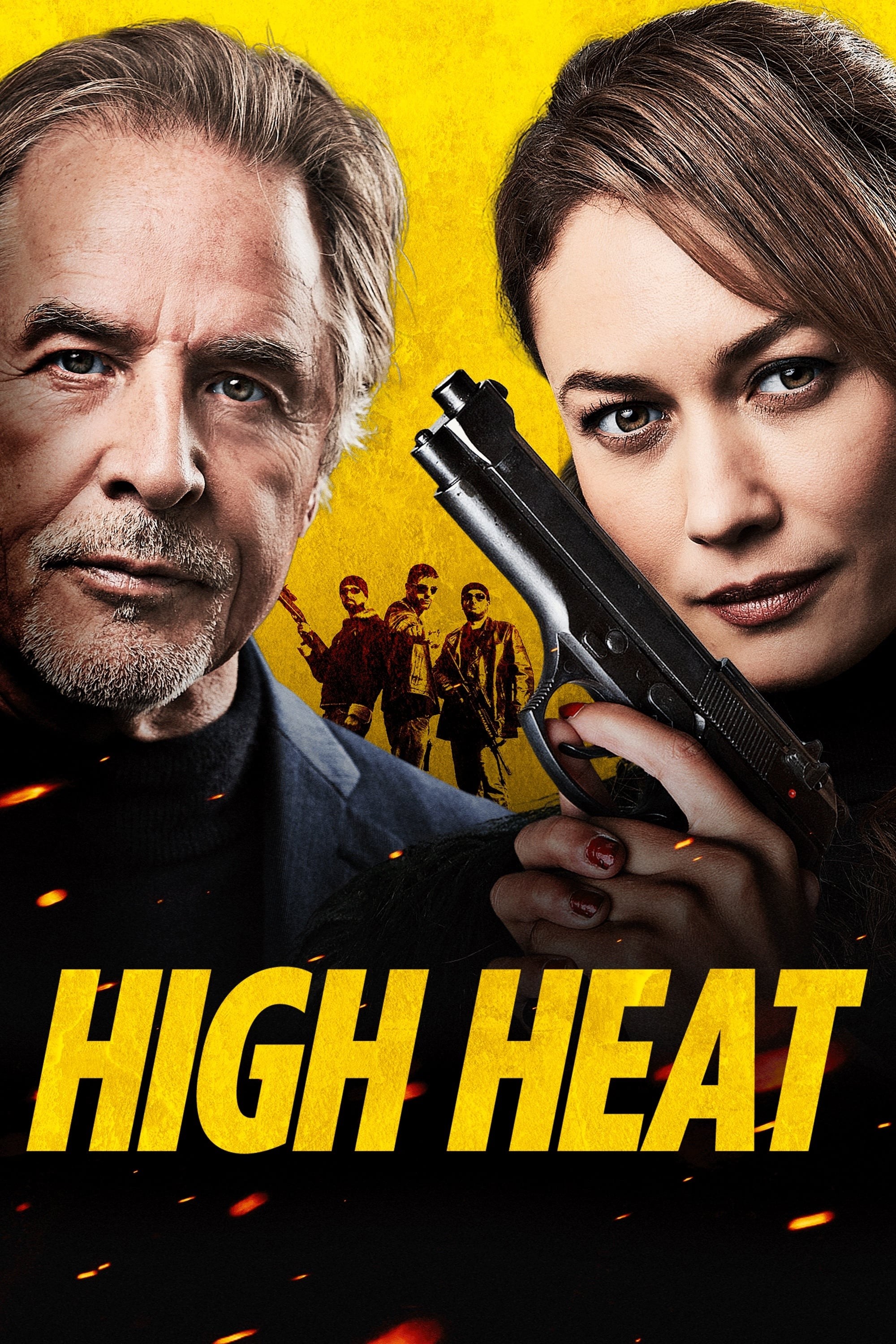 Poster de HIGH HEAT en inglés