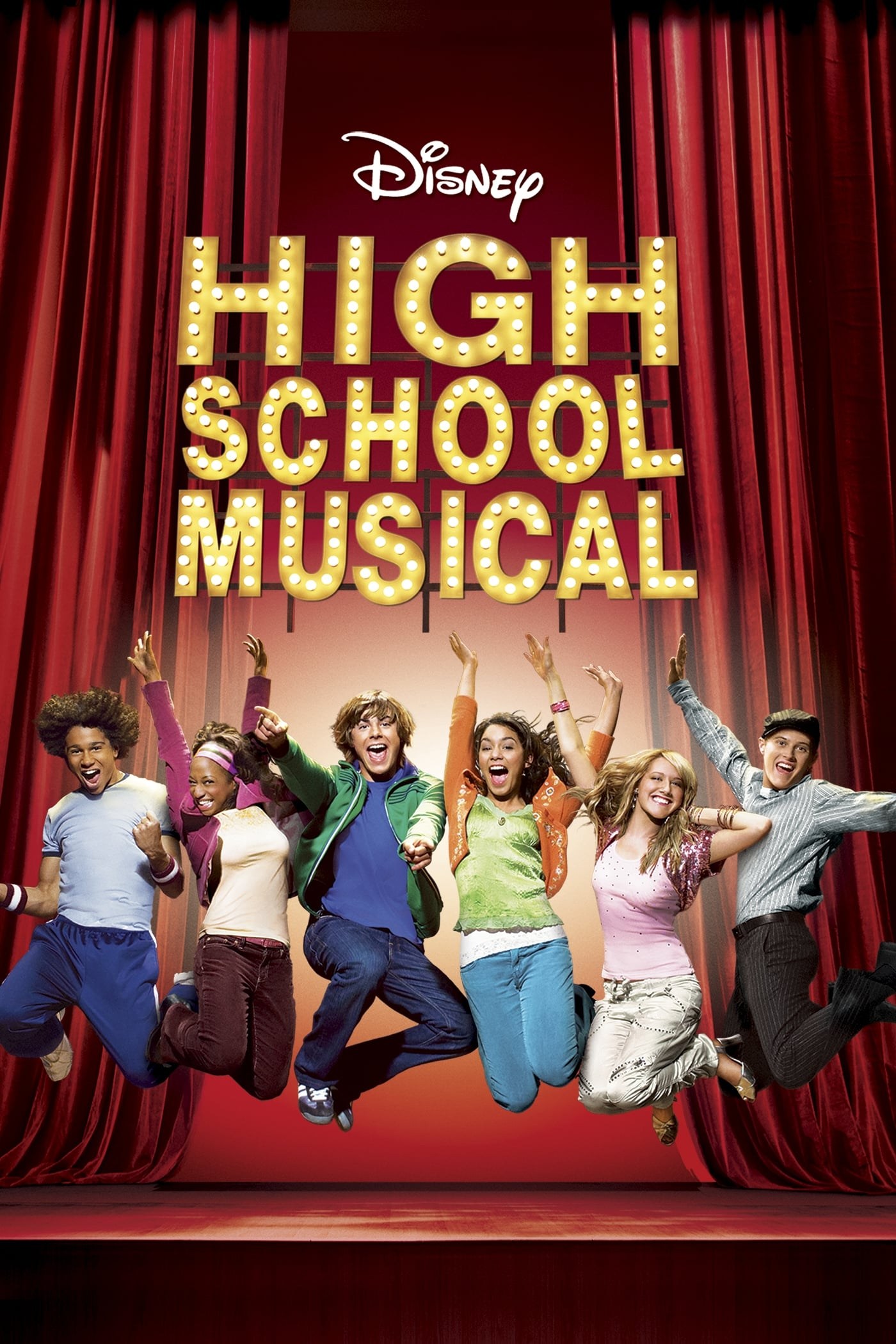 Poster de HIGH SCHOOL MUSICAL en inglés