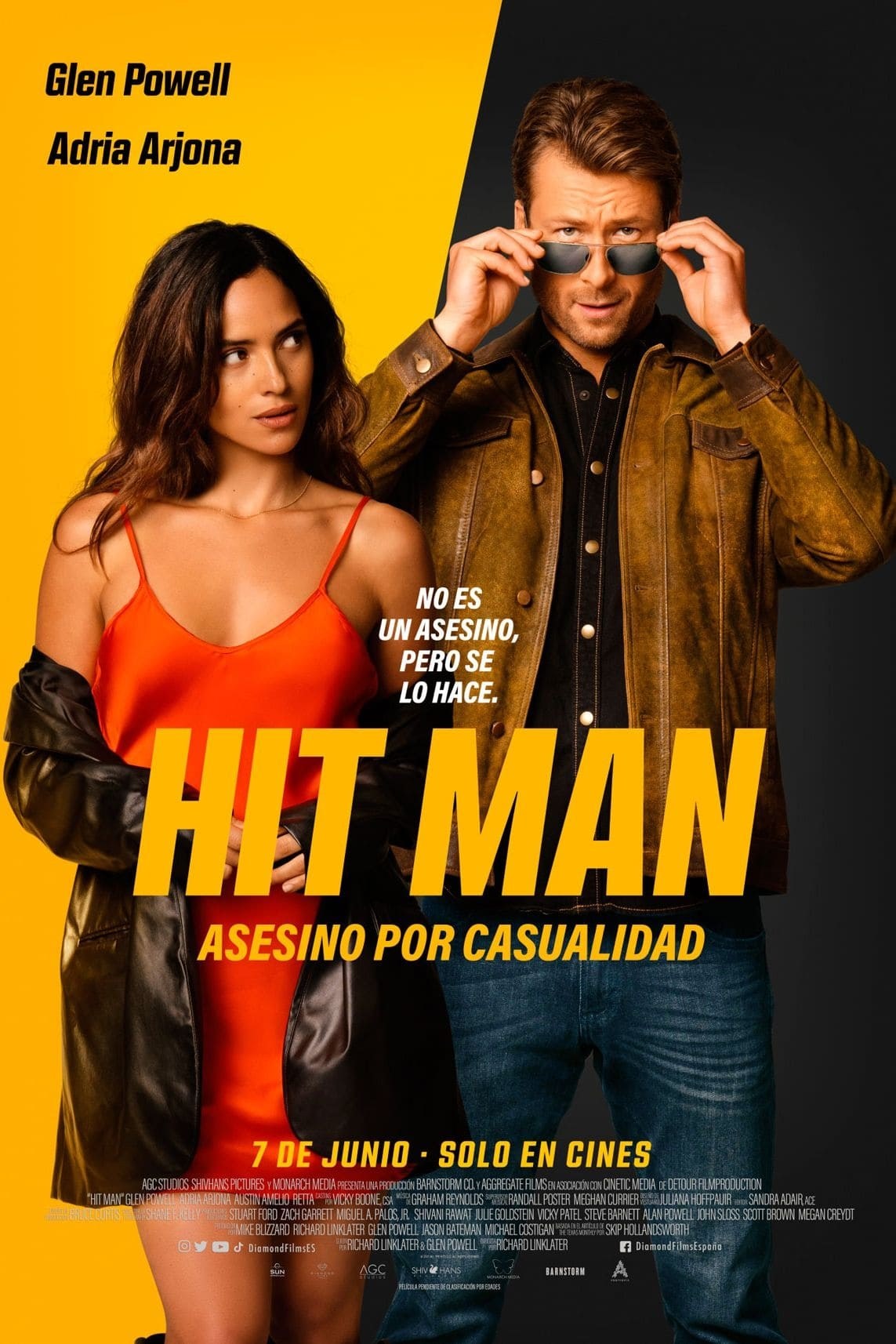 Poster de HIT MAN: ASESINO POR CASUALIDAD en español