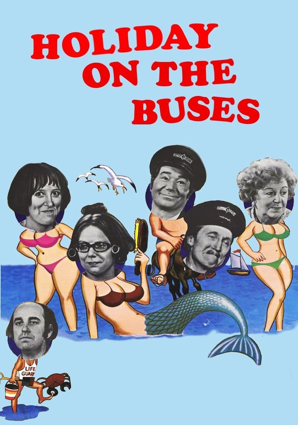 Poster de HOLIDAY ON THE BUSES en inglés
