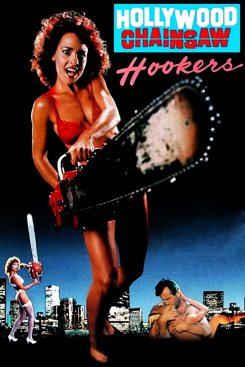Poster de HOLLYWOOD CHAINSAW HOOKERS en inglés