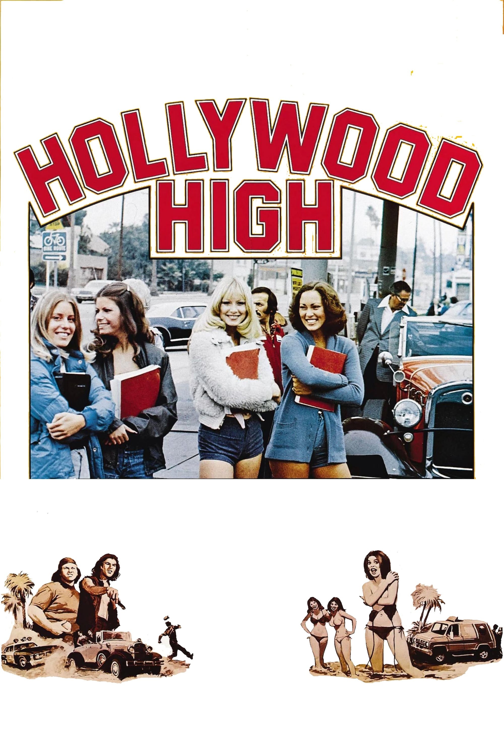 Poster de HOLLYWOOD HIGH en inglés