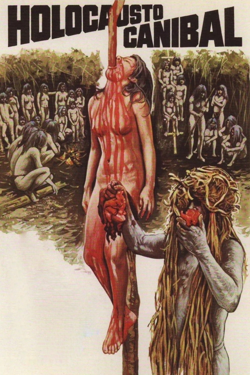 Poster de HOLOCAUSTO CANÍBAL en español