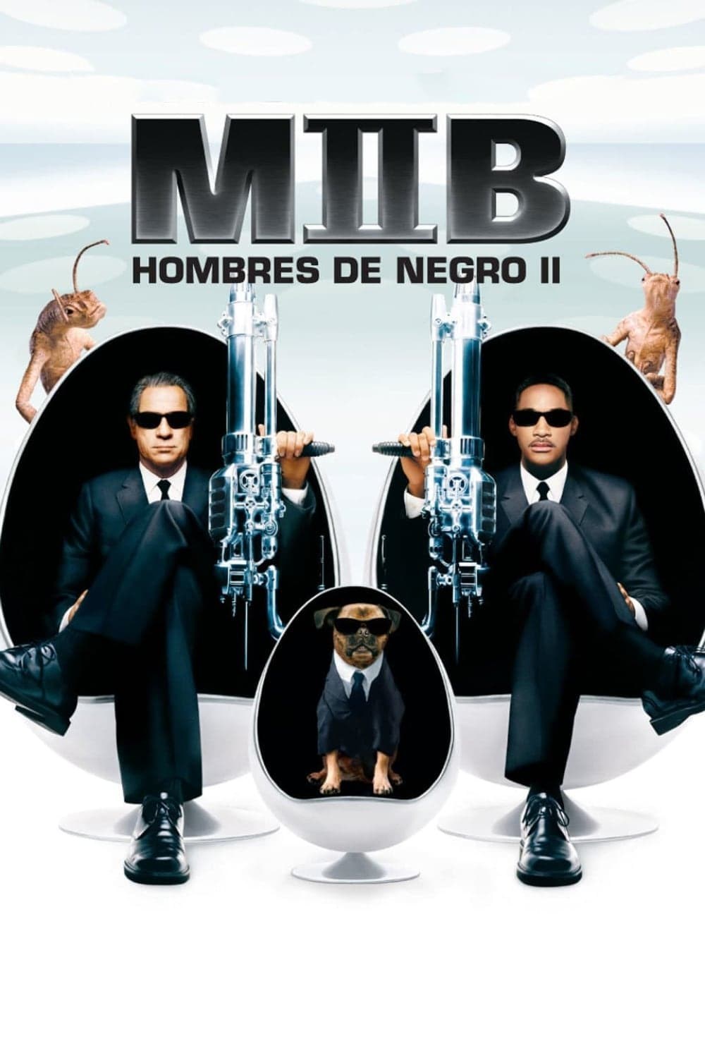 Poster de HOMBRES DE NEGRO II en español