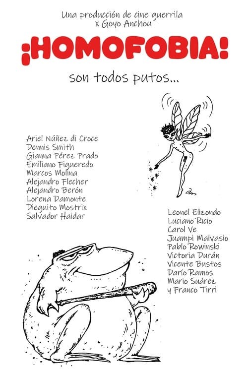 Poster de HOMOFOBIA en español
