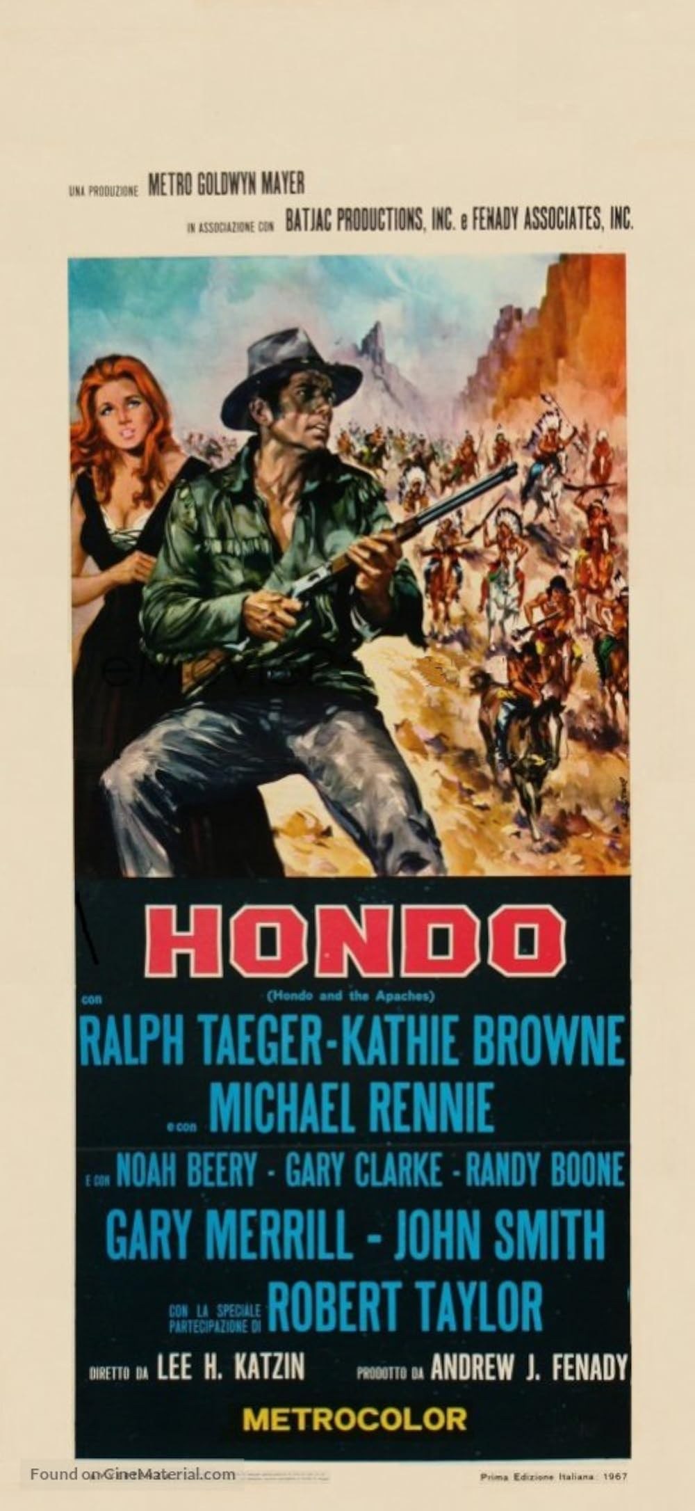 Poster de HONDO AND THE APACHES