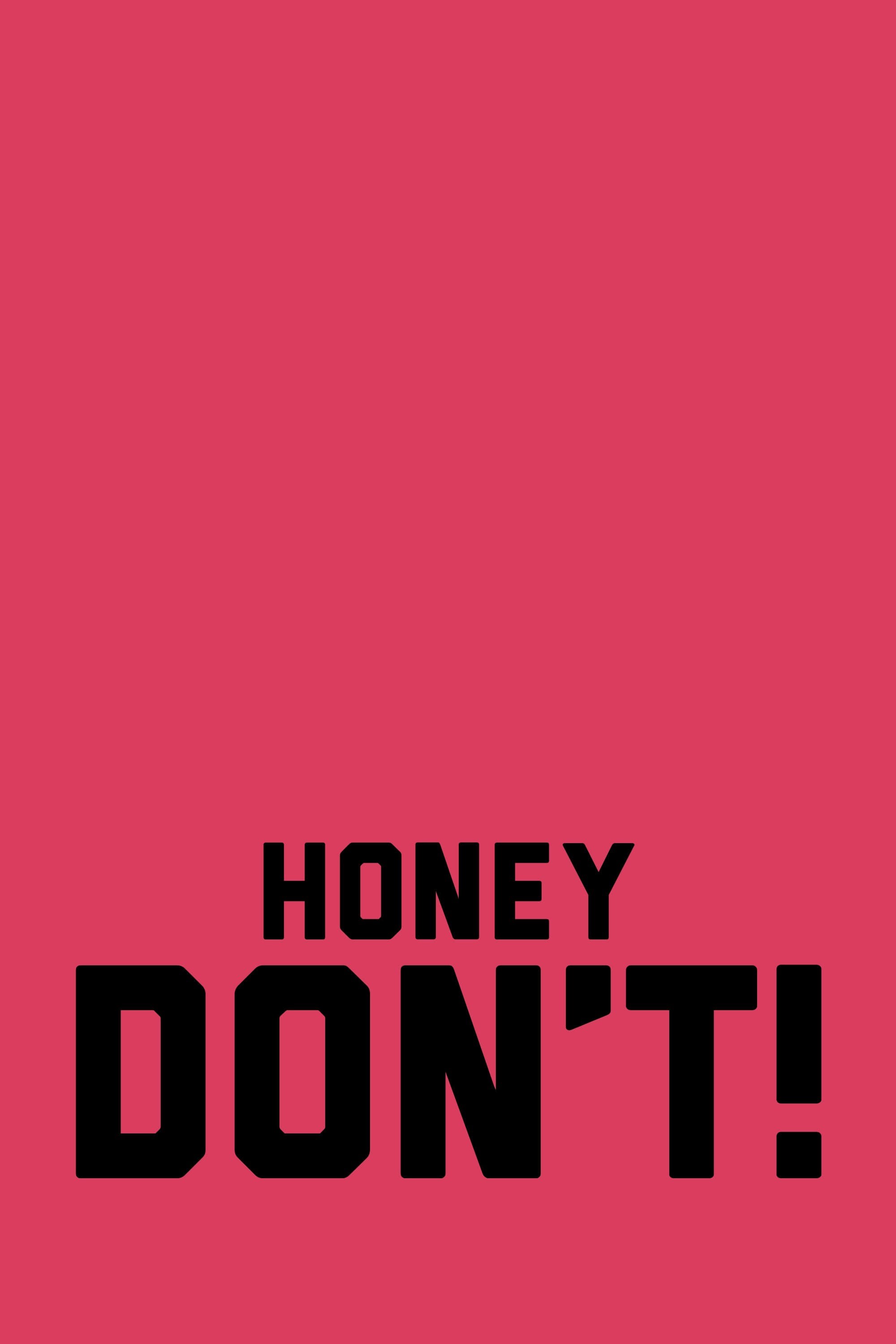 Poster de HONEY DON'T! en inglés