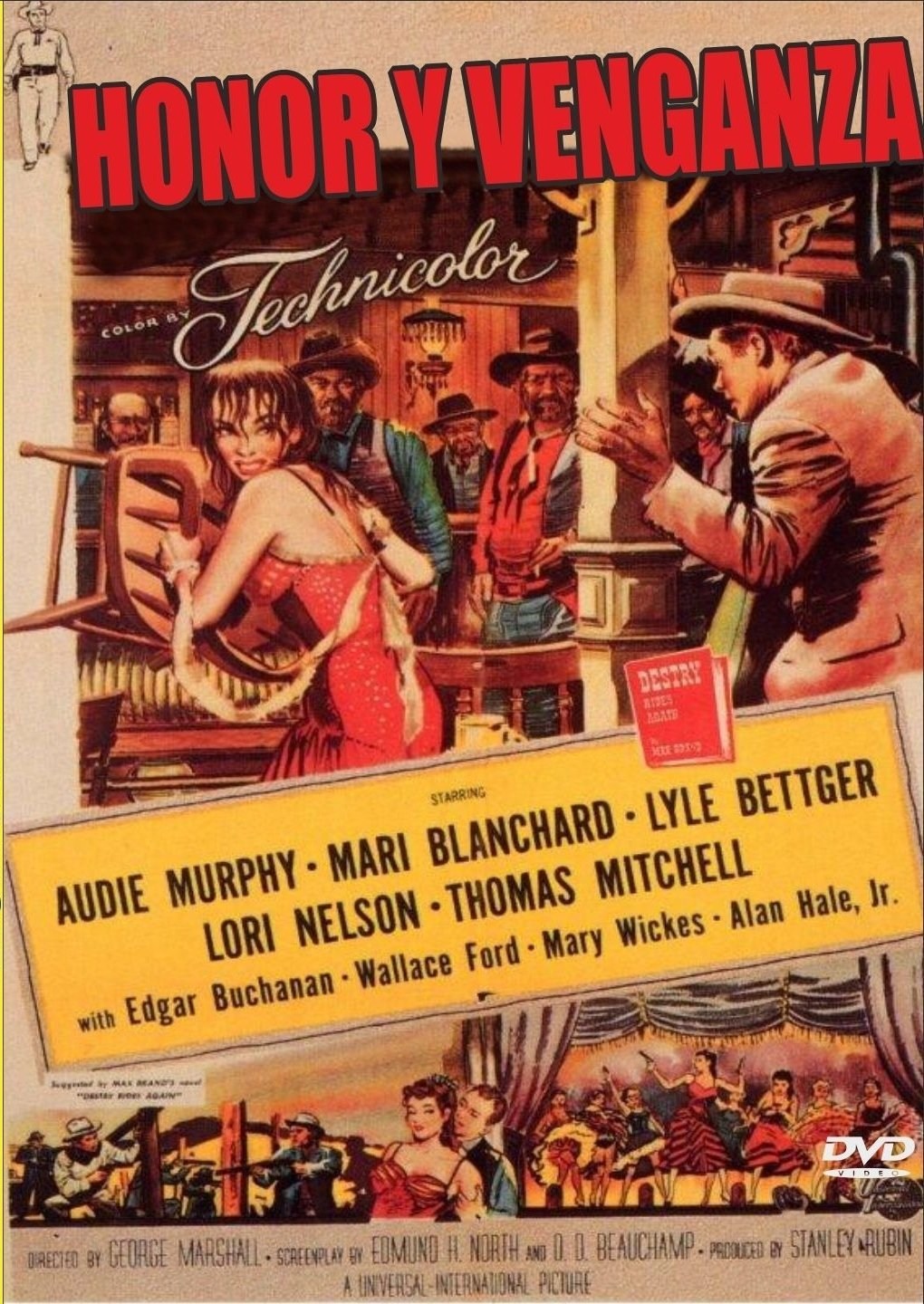 Poster de HONOR Y VENGANZA en español