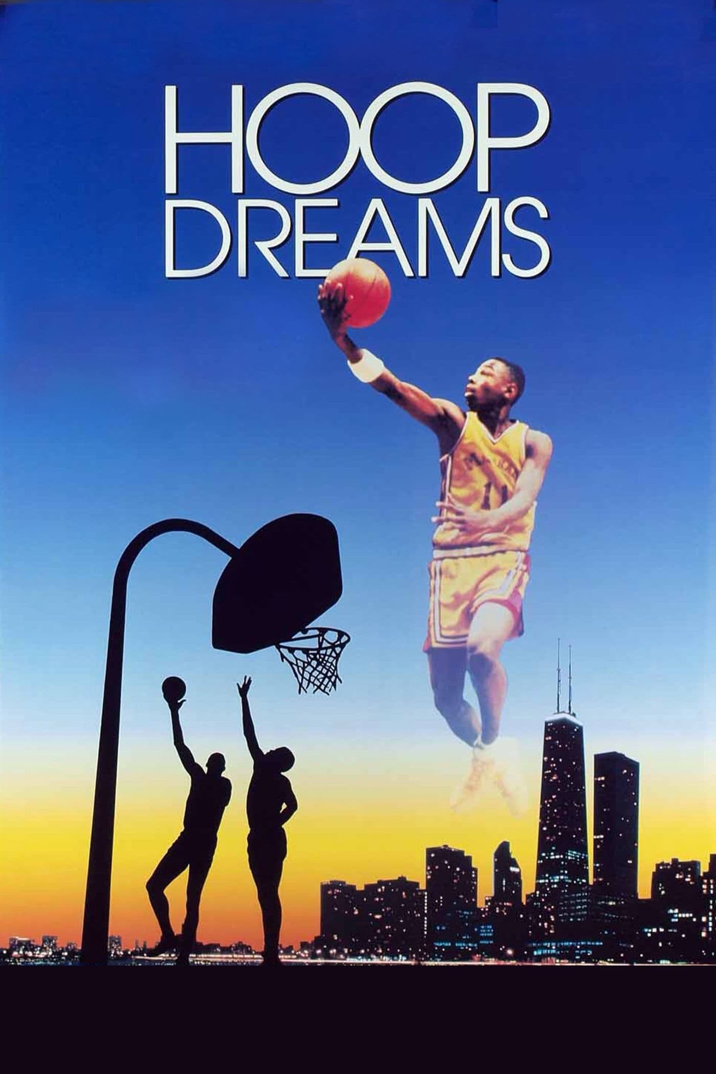 Poster de HOOP DREAMS en inglés