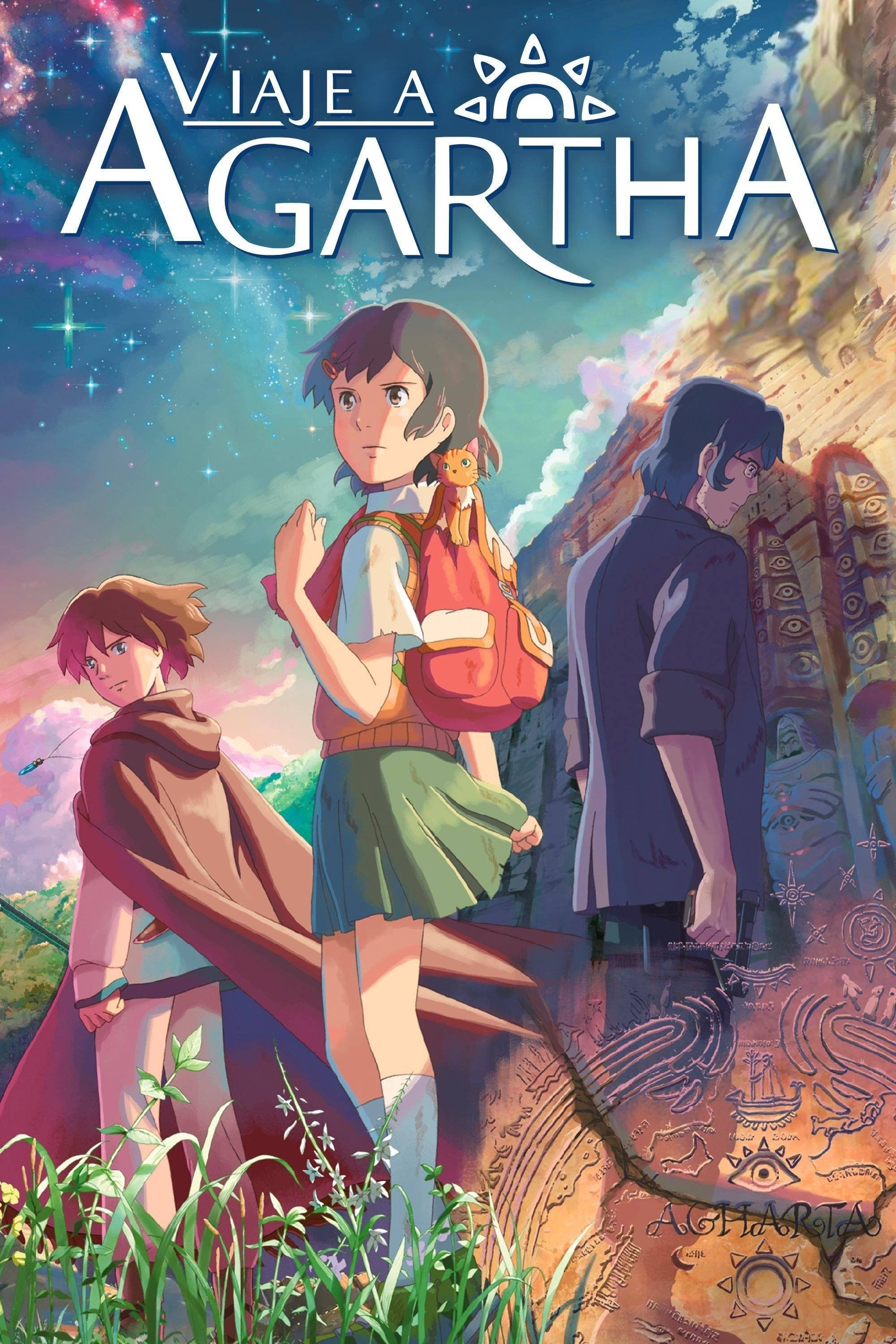 Poster de VIAJE A AGARTHA en español